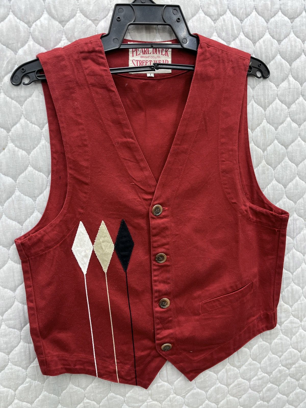 Native × Vintage 🔥🔥🔥ARCHIVE PEARL DIVER STREETWEAR VEST Size US S / EU 44-46 / 1 - 2 Thumbnail