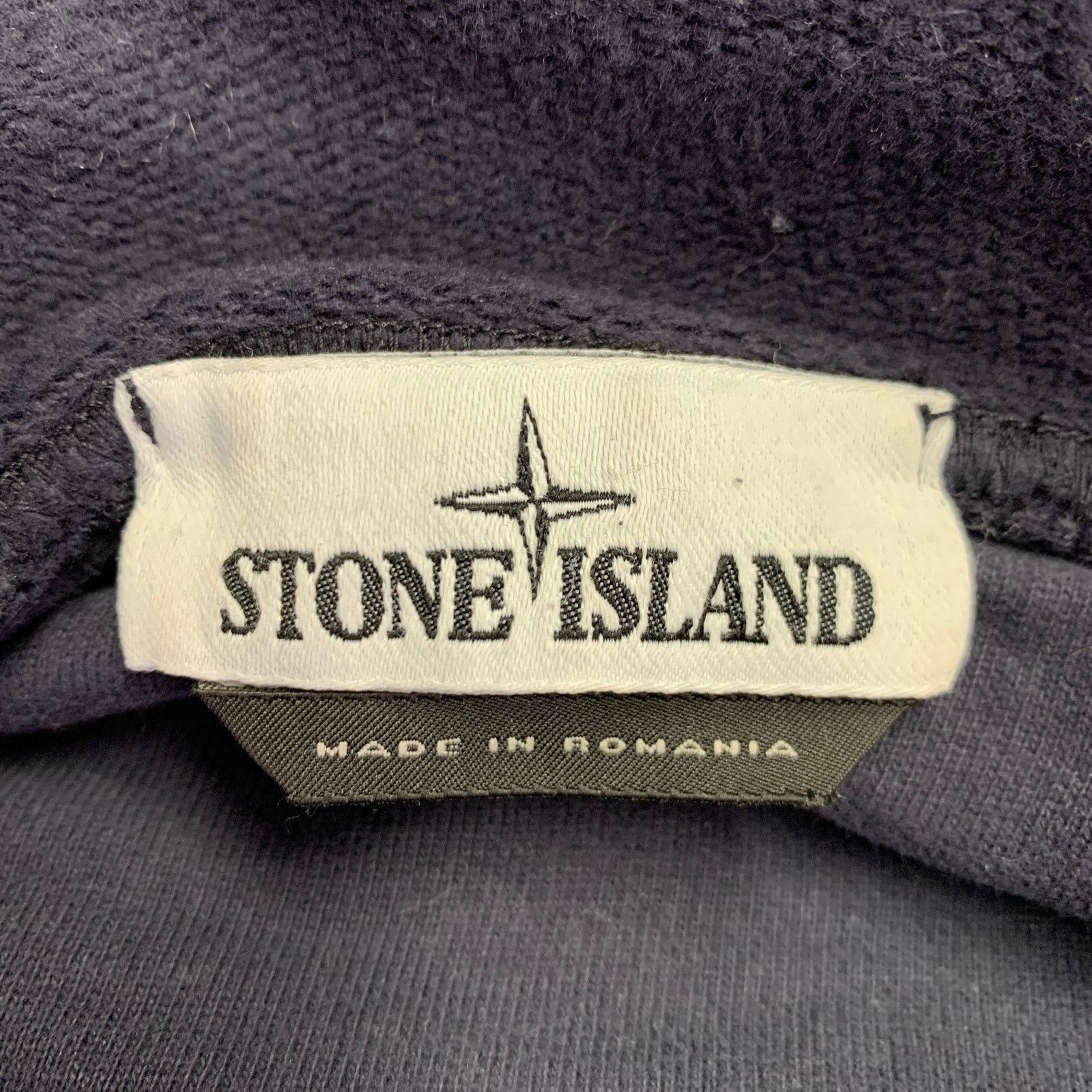Stone Island STONE ISLAND Size L Grey Blue Cotton Hooded Sweatshirt Size US L / EU 52-54 / 3 - 6 Thumbnail