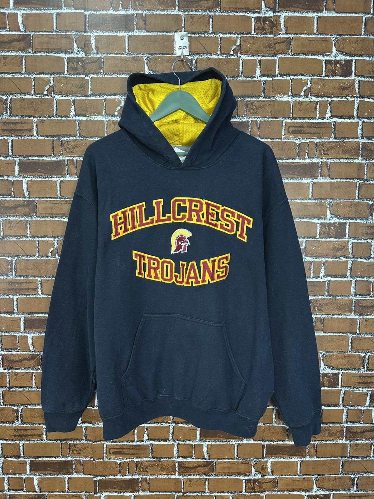 Collegium Y2k USC Hillcrest Trojan High School Hoodie Z427 Size US L / EU 52-54 / 3 - 1 Thumbnail