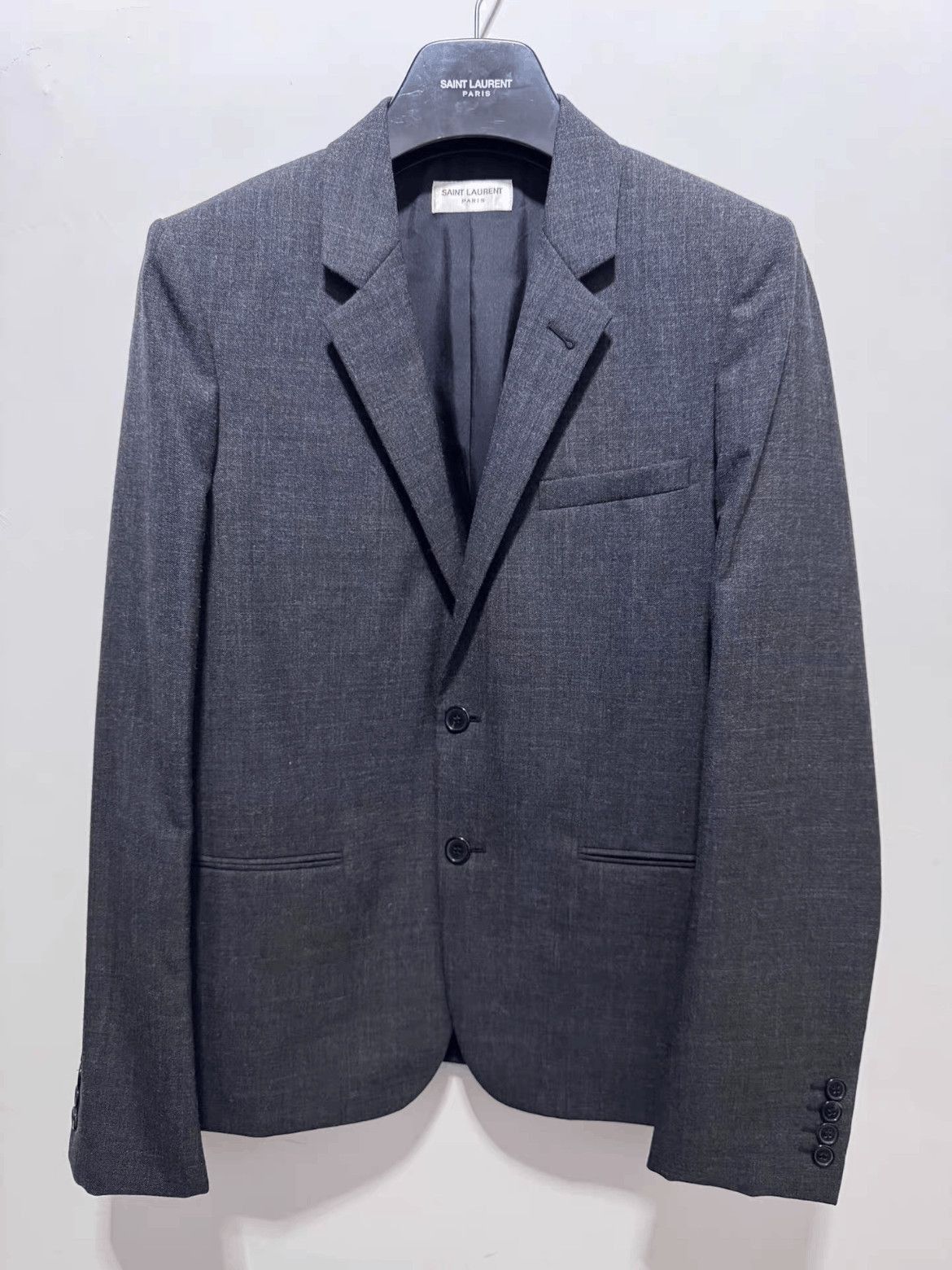 Saint Laurent Paris Sz 48 Saint Laurent Paris by Hedi 16SS Blazer Jacket-2508 Size US M / EU 48-50 / 2 - 1 Thumbnail