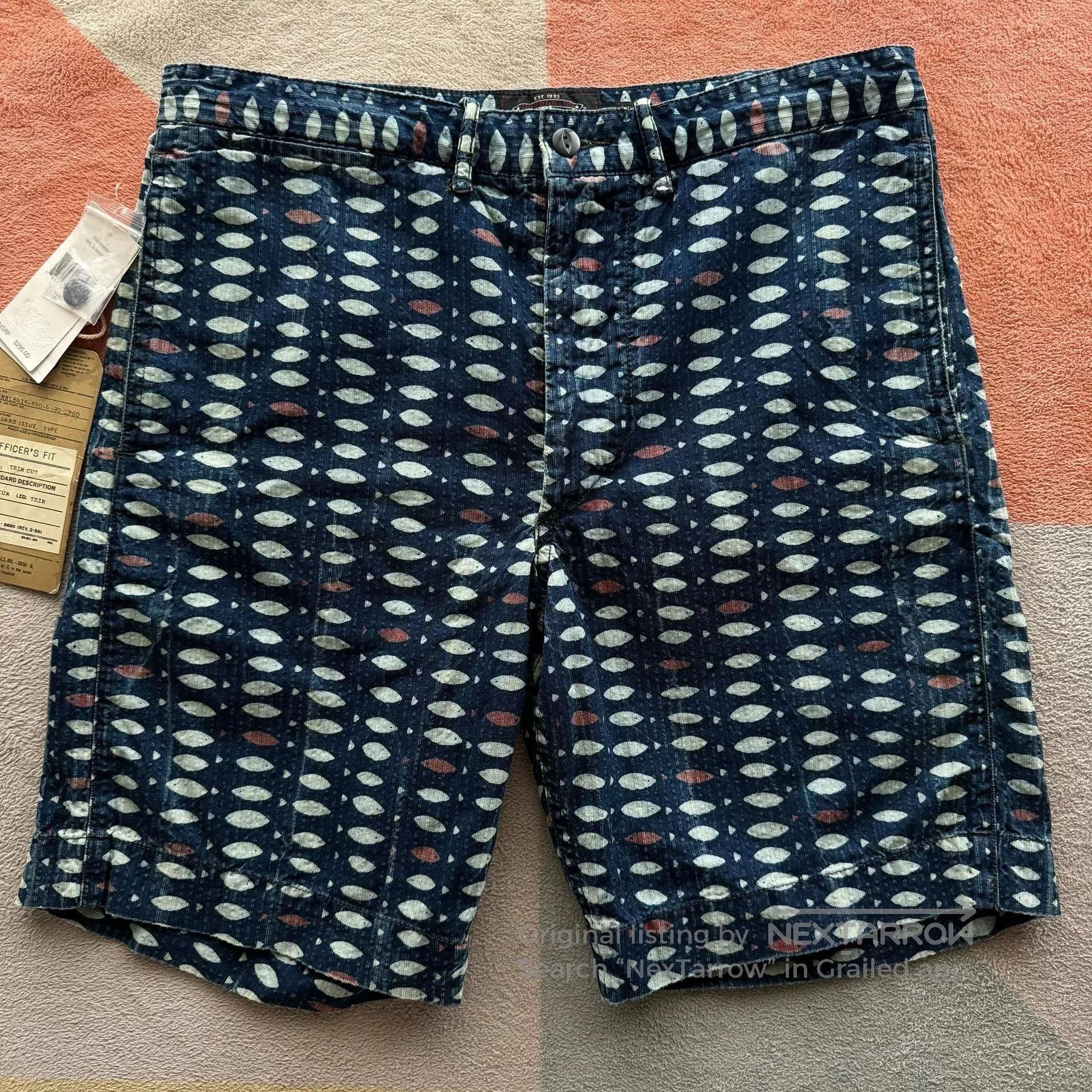 RRL Ralph Lauren Ralph Lauren Double RL Fish Shorts. Size US 29 - 1 Thumbnail