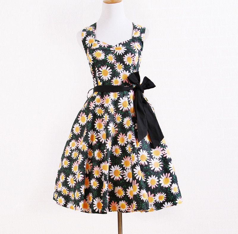 Other Sunfloral Print Vintage Style Backless Dress Size XXL / US 16-18 / IT 52-54 - 1 Thumbnail