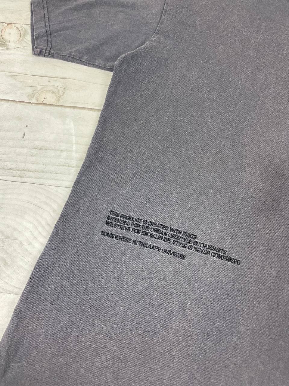 Aape Aape By A Bathing Ape T Shirt Faded Distrissed Y2K Size US L / EU 52-54 / 3 - 4 Thumbnail