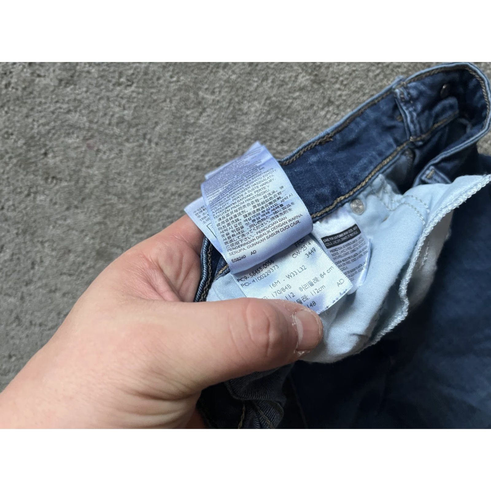 Levi's Levi's Jeans Skinny Legging Blue Denim City USA Modern 33x29 16 Women Regular Belt Loops Cotton Blend Vintage No Size 38" / US 16 / IT 52 - 6 Thumbnail
