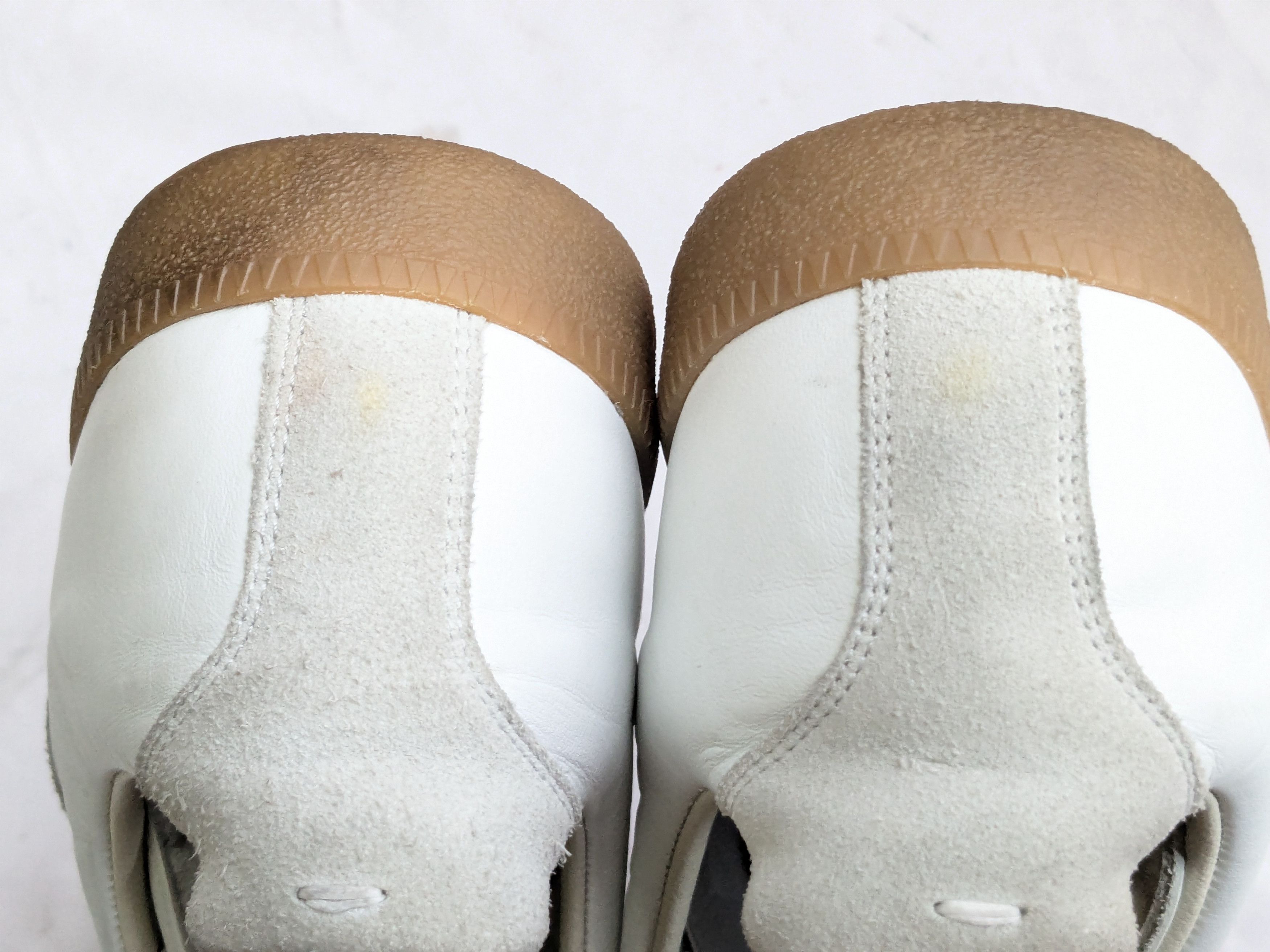 Maison Margiela Maison Mairgiela Replica GAT White Gray 14 47 Low Tops Size US 14 / EU 47 - 12 Thumbnail