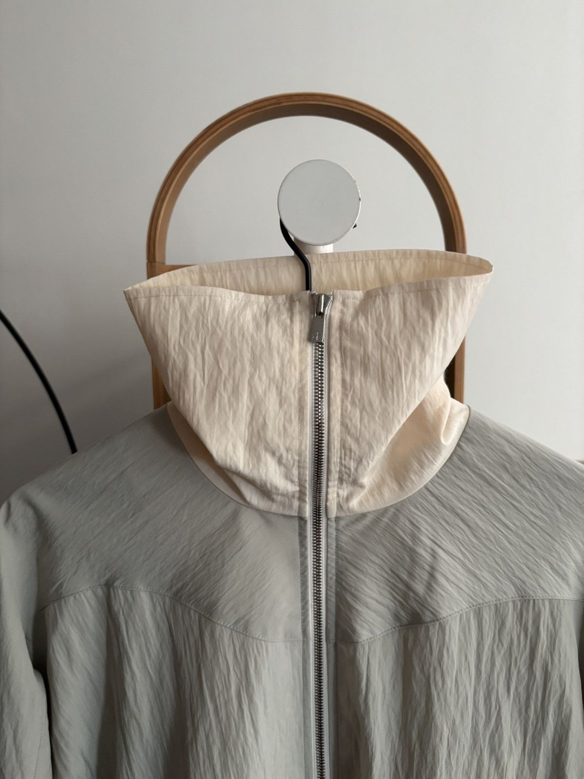 CMMAWEAR cmmawear limestone funnel-neck track jacket Size US M / EU 48-50 / 2 - 5 Thumbnail