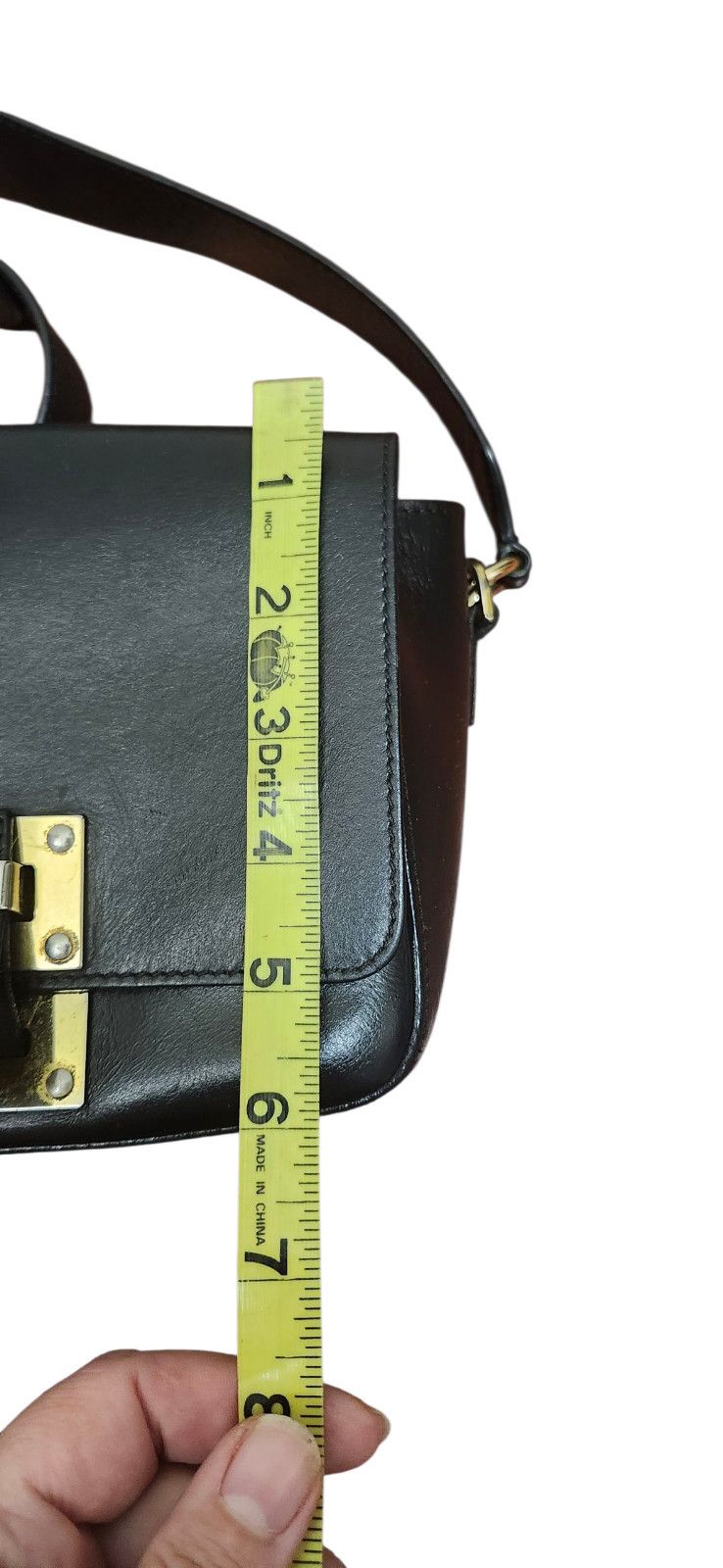 Sophie Hulme SOPHIE HULME Black Smooth Matte Leather Crossbody Bag Size ONE SIZE - 15 Thumbnail