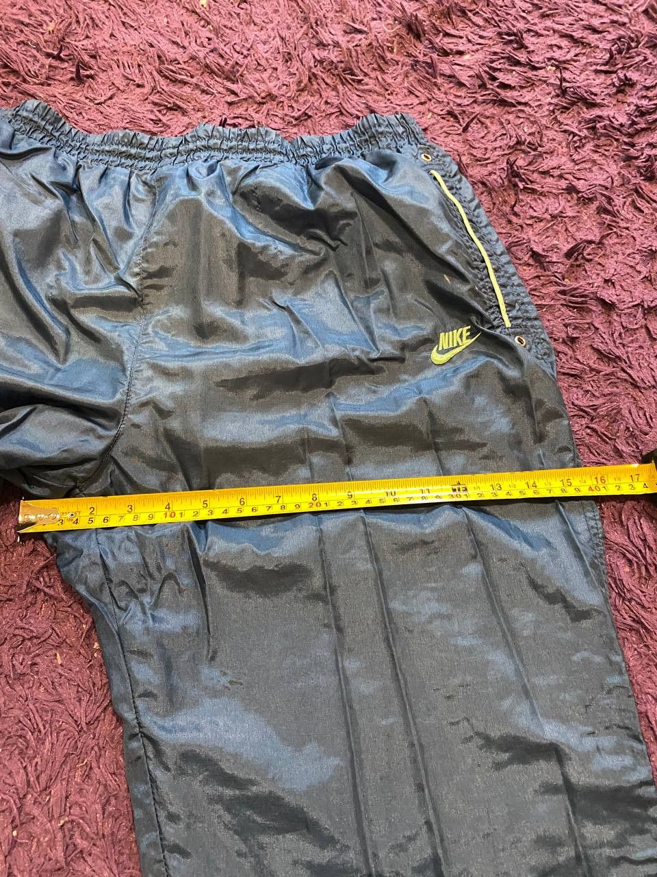 Nike Y2K Vintage Casual Pants Nike logo Streetwear Size US 36 / EU 52 - 13 Thumbnail