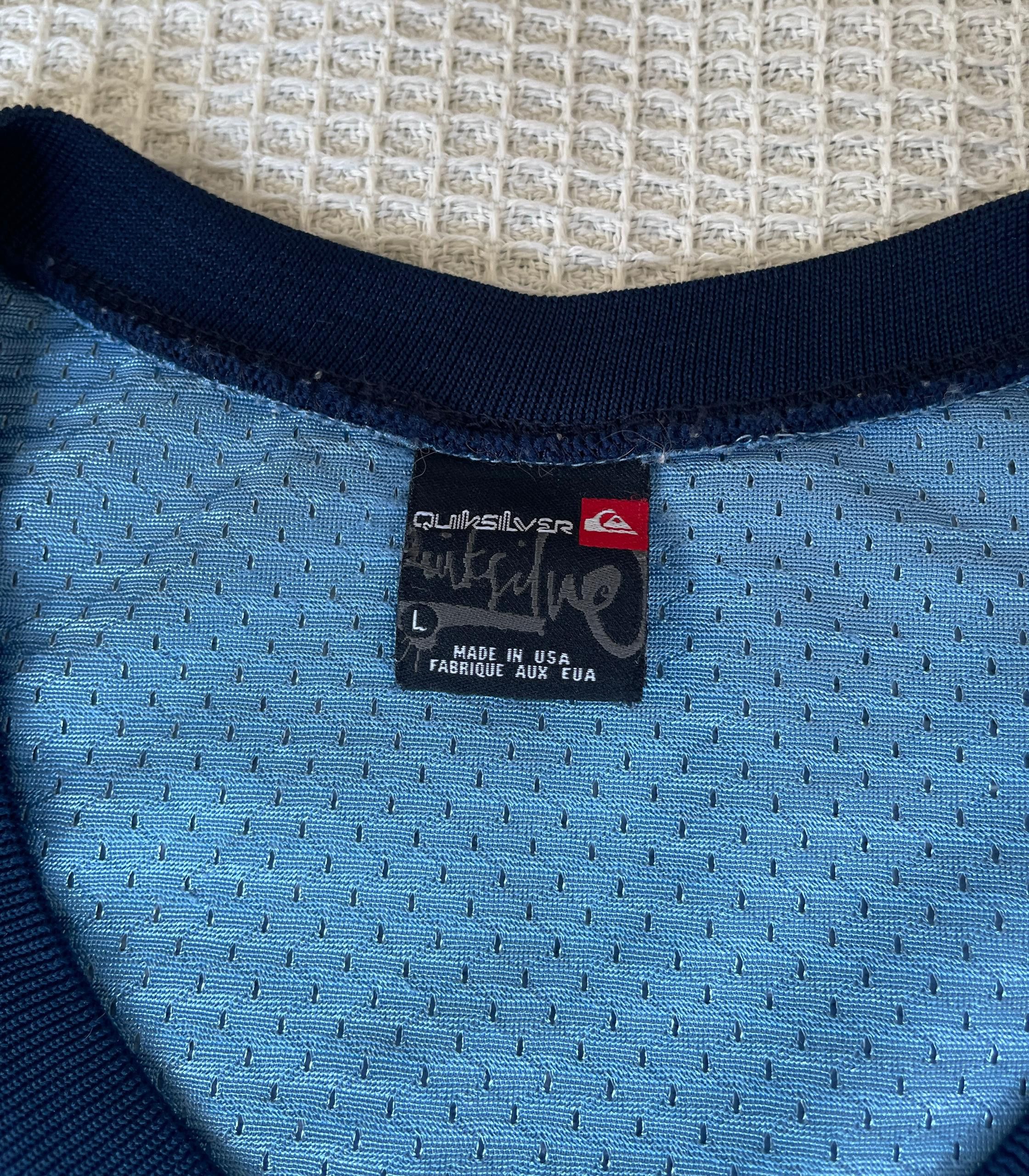 Quiksilver Vintage’90s🔥QUIKSIKVER🔥Canter Logo Singlet Jersey Size US L / EU 52-54 / 3 - 14 Thumbnail