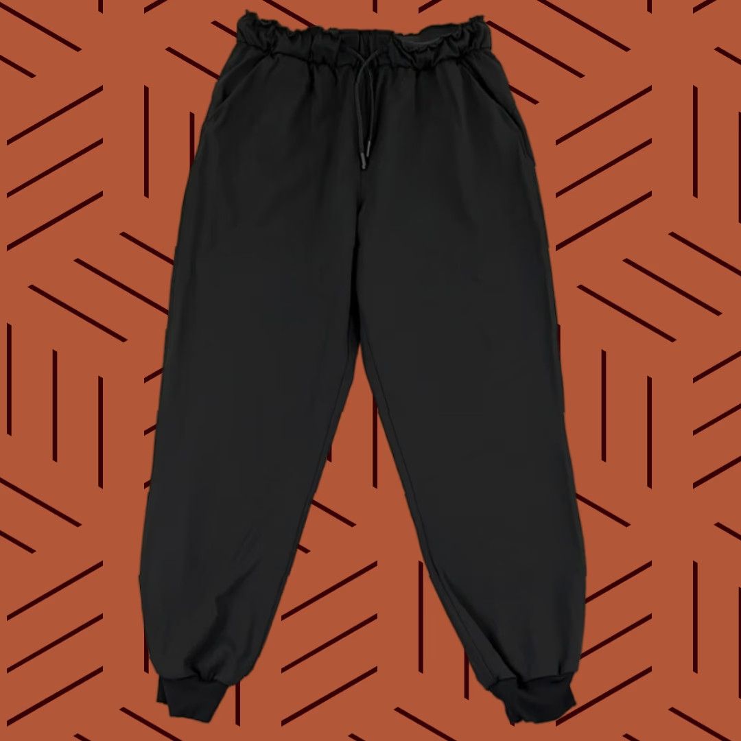 Lululemon VINTAGE LULULEMON Joggers Womens Size 8 Black Keep Moving Running Tapered Leg Gym W5CV4S Size 30" / US 8 / IT 44 - 1 Thumbnail