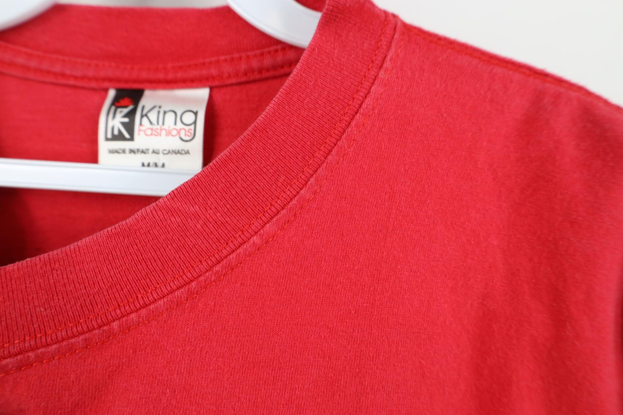 Vintage Vintage 90s Whirlpool Jet Boats Boating T-Shirt Red Cotton Size US M / EU 48-50 / 2 - 5 Thumbnail