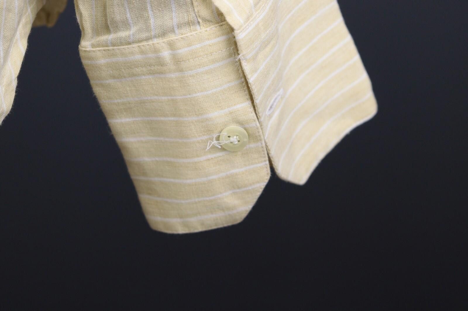 La Martina NWT La Martina Buenos Aires Beige Stripe Shirt Size L Size US L / EU 52-54 / 3 - 12 Thumbnail