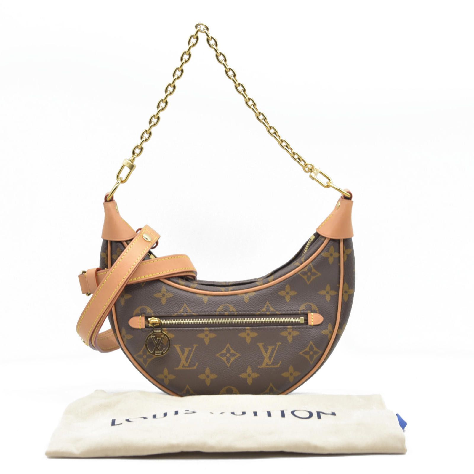 Louis Vuitton $2540 Louis Vuitton Monogram Loop Hobo Shoulder Bag RFID Size ONE SIZE - 1 Thumbnail