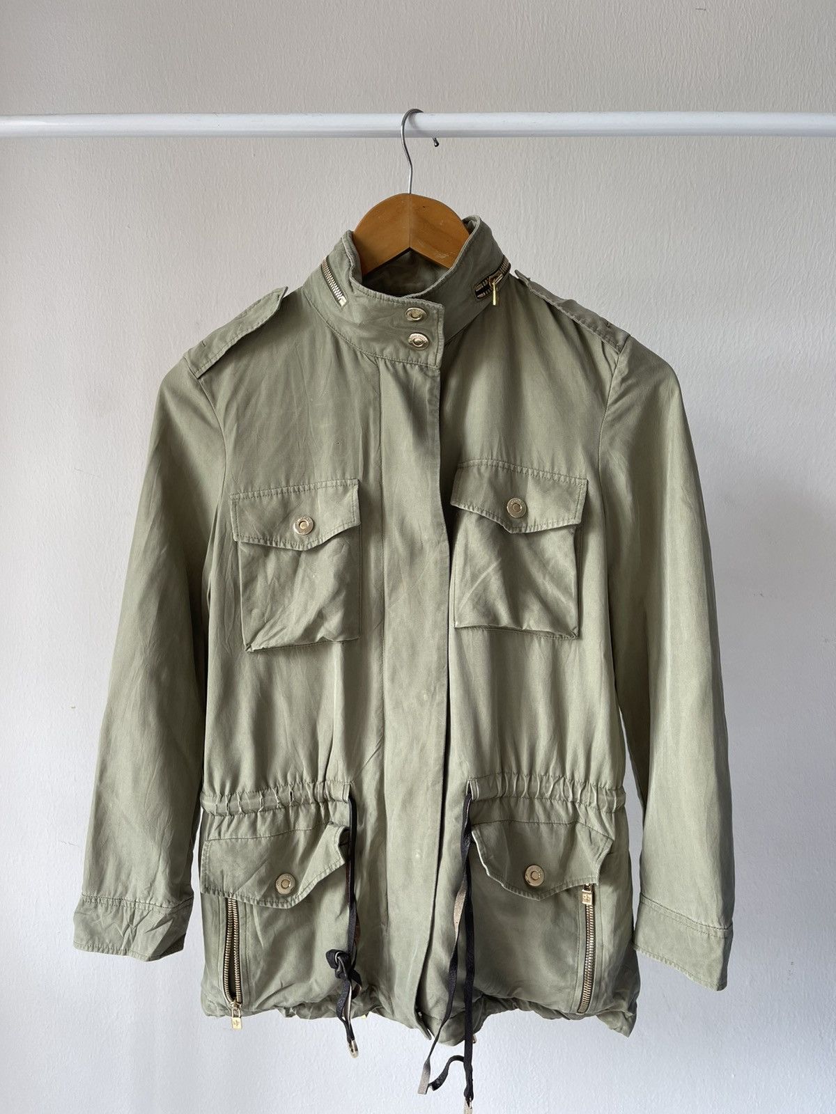 Loro Piana Loro Piana Green Army Jacket Size US S / EU 44-46 / 1 - 3 Thumbnail