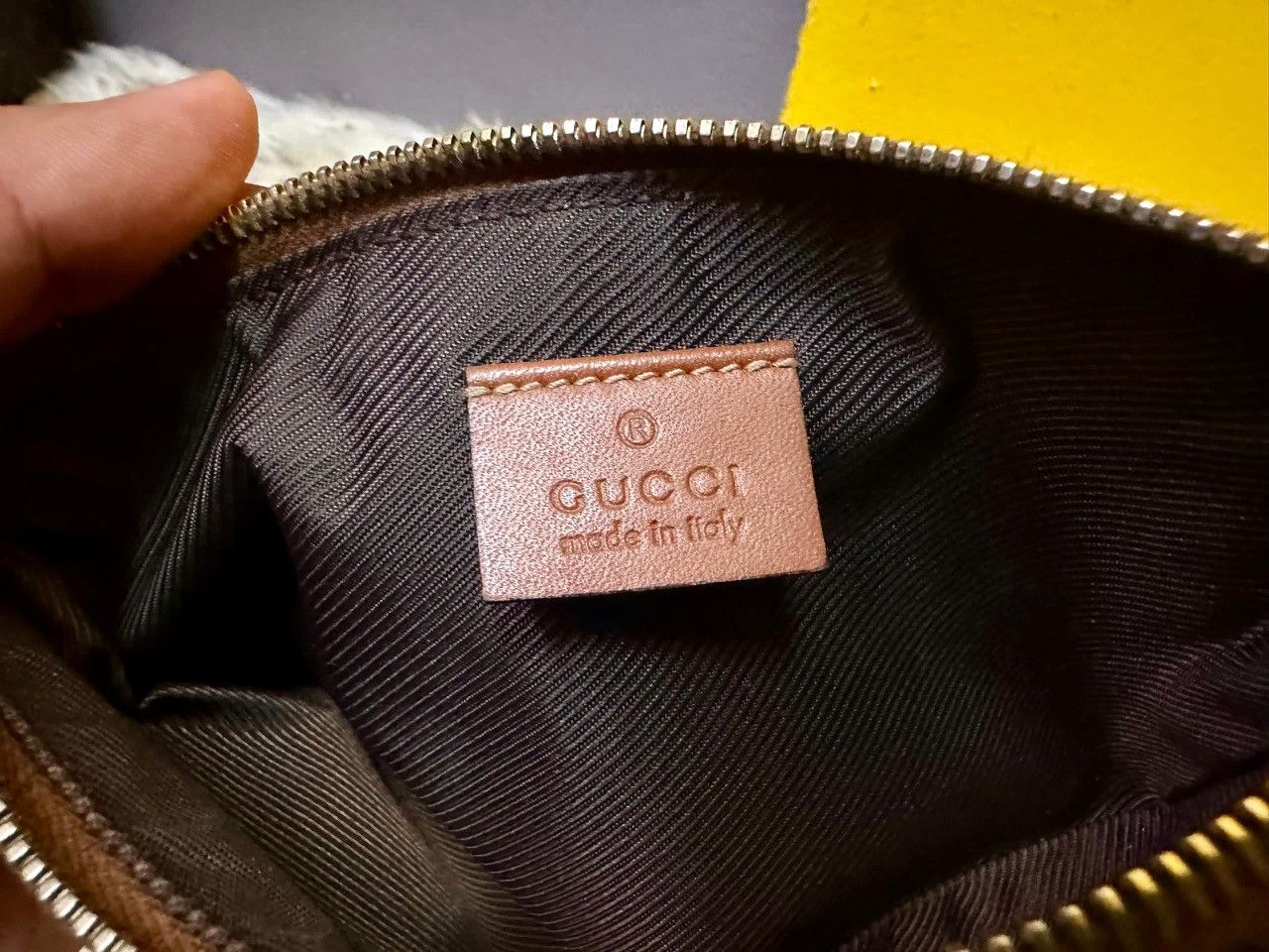 Gucci Authentic Gucci Guccisima Nylon Small Pouch Size ONE SIZE - 6 Thumbnail