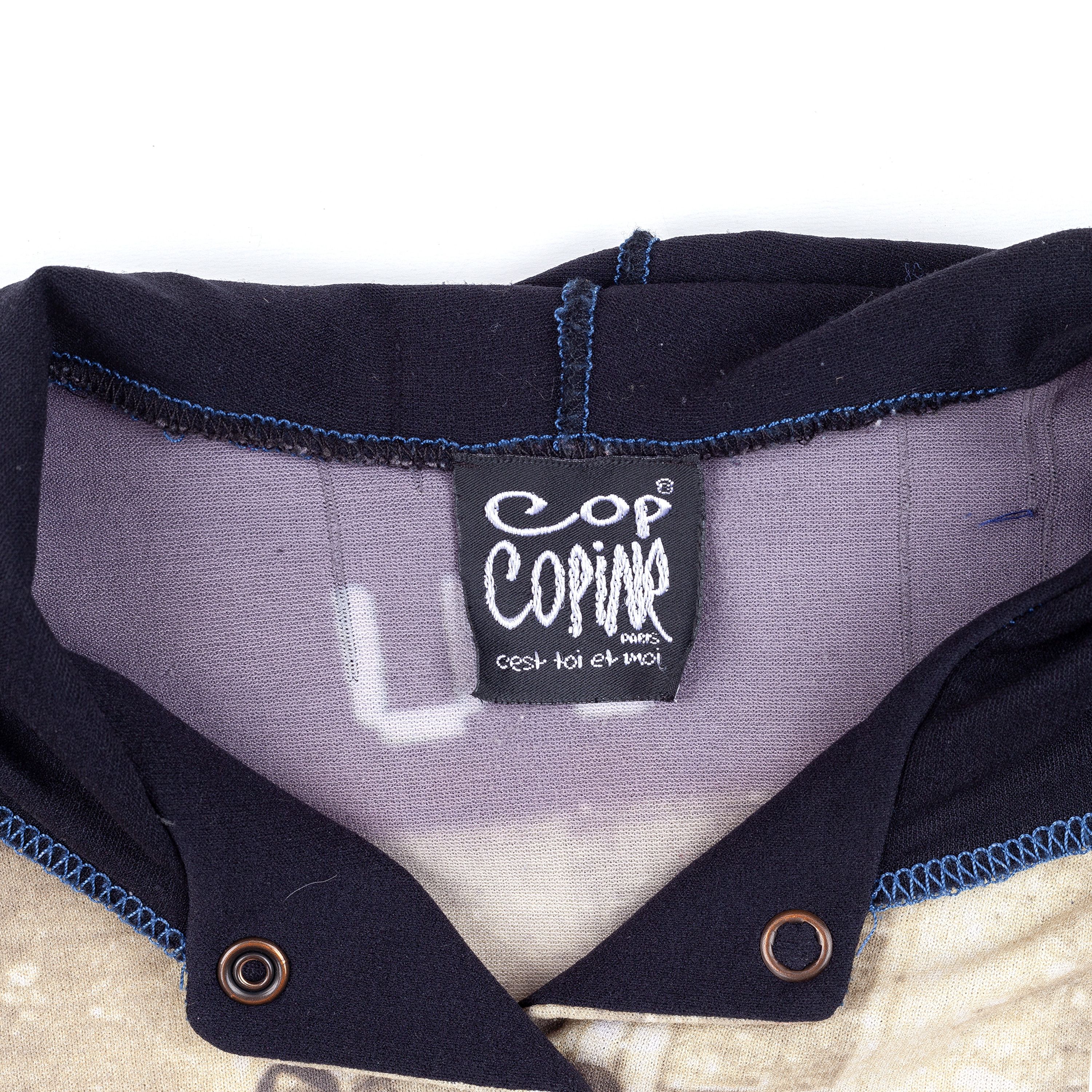 Cop Copine Cop Copine Hooded Button Up Hooded Long Sleeve Top (S) Size S / US 4 / IT 40 - 6 Thumbnail