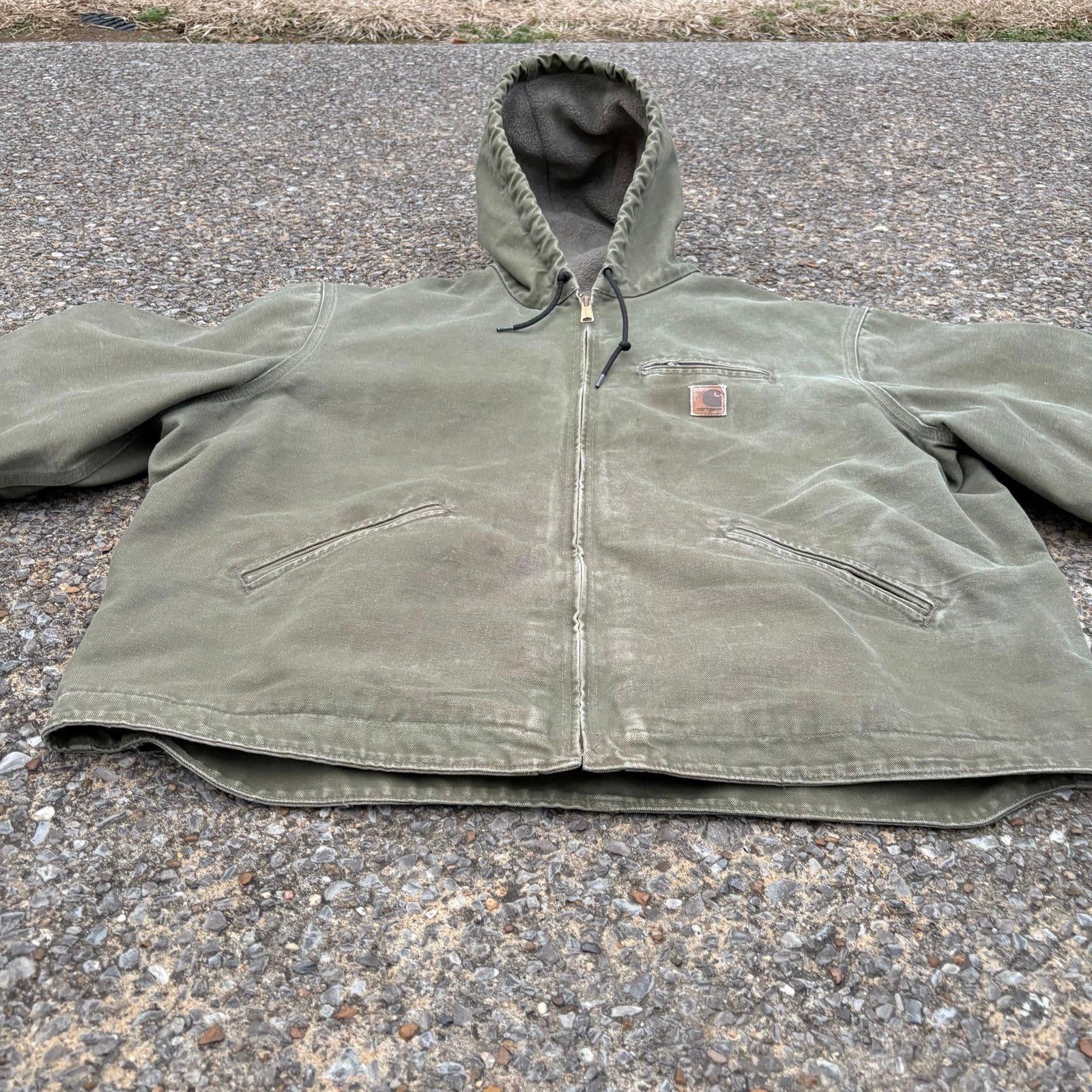 Carhartt Vintage Moss Green Carhartt jacket Size US XL / EU 56 / 4 - 8 Thumbnail