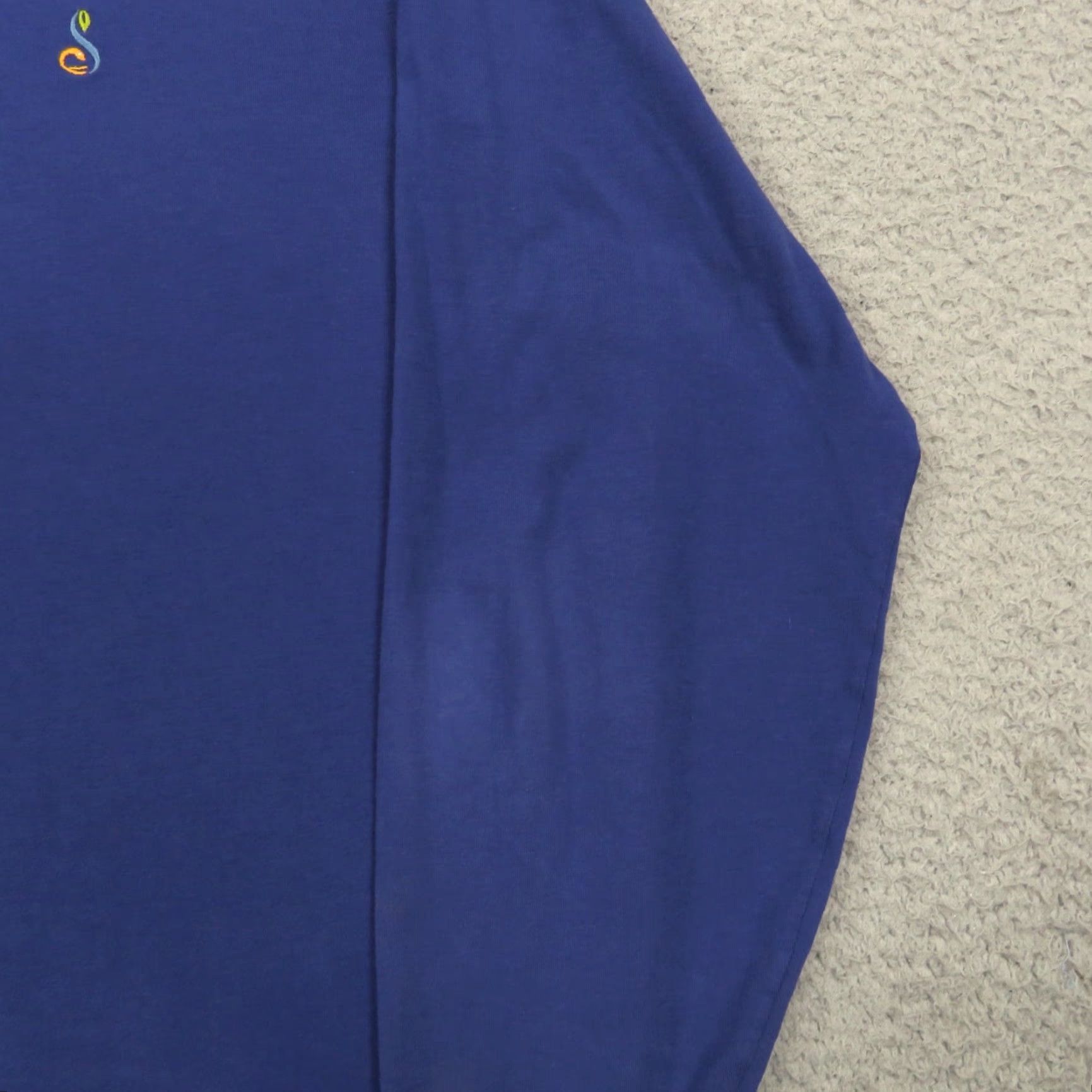 Vintage B Draddy Sweater Mens Large 1/4 Zip Golf Pullover Long Sleeve Henley Shirt Blue Casual Jersey Size US L / EU 52-54 / 3 - 4 Thumbnail