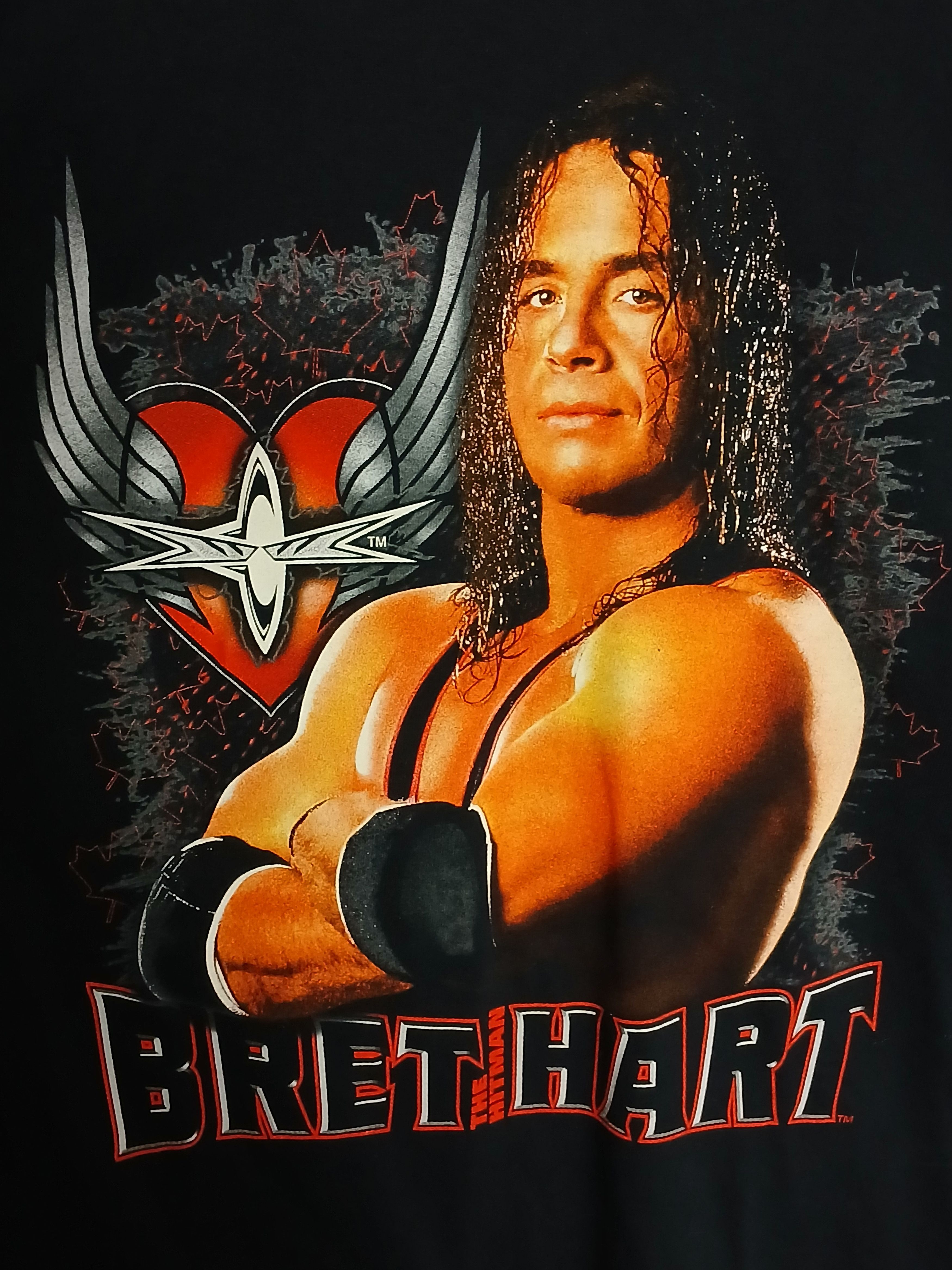 WWE The Hitman Bret Hart Wrestling T-Shirt Size US M / EU 48-50 / 2 - 3 Thumbnail