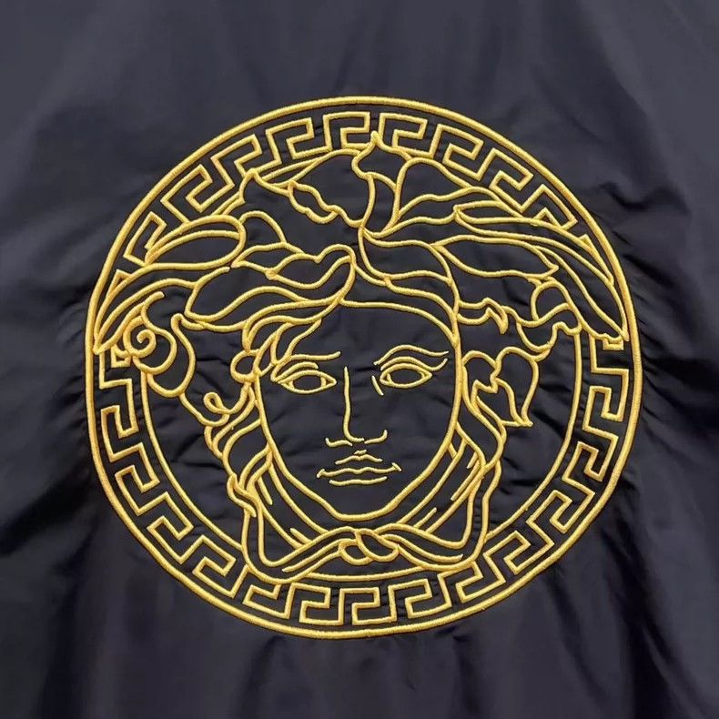 Versace Versace Embroidered Medusa head jacket cotton suit Size US L / EU 52-54 / 3 - 4 Thumbnail