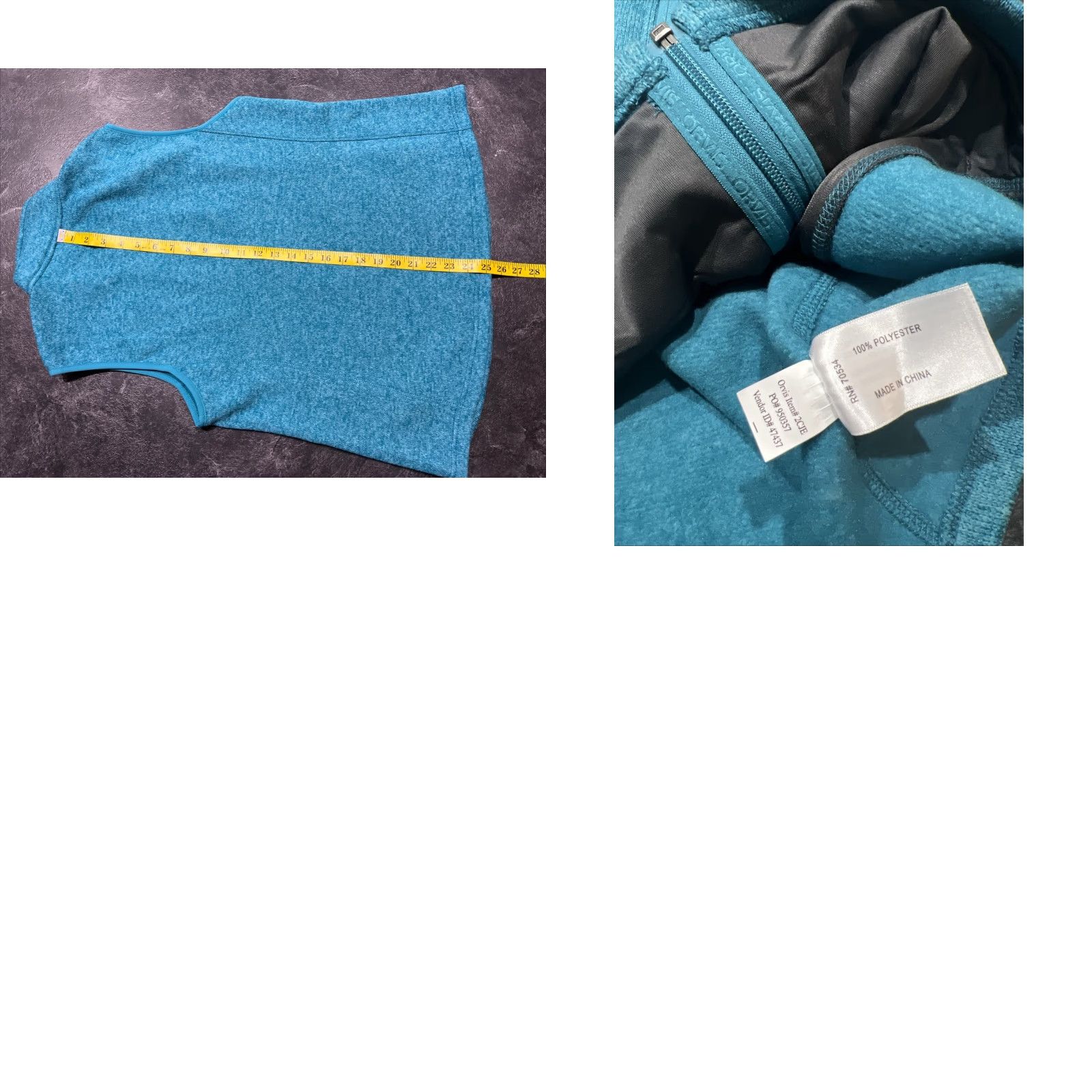Orvis Orvis Women's Fleece Vest Extra Large Blue Full Zip Lightweight Outdoor Hiking Size L / US 10 / IT 46 - 8 Thumbnail