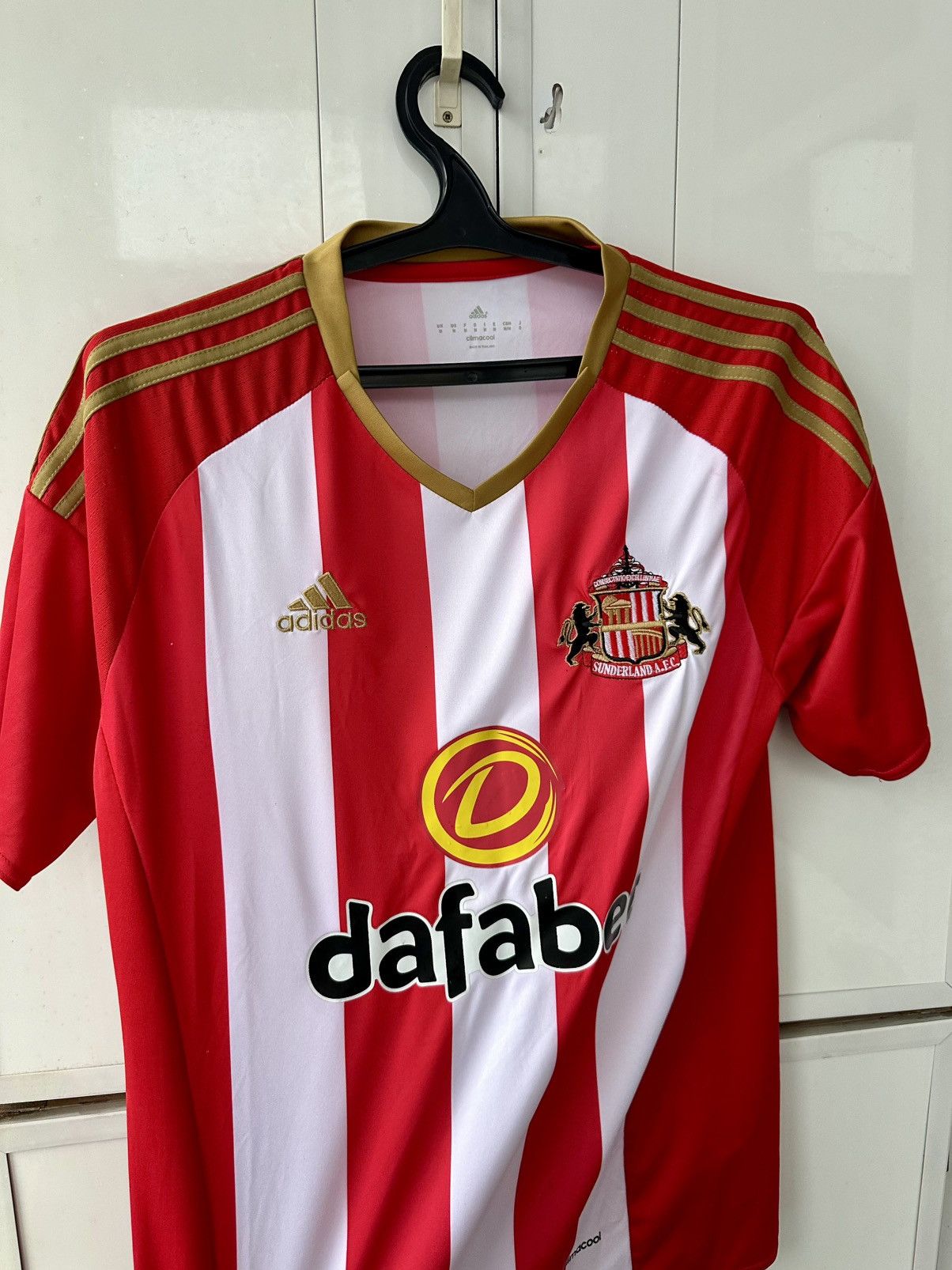 Adidas Vintage 2016 SunderLand Club Adidas Jersey Club Size US M / EU 48-50 / 2 - 10 Thumbnail