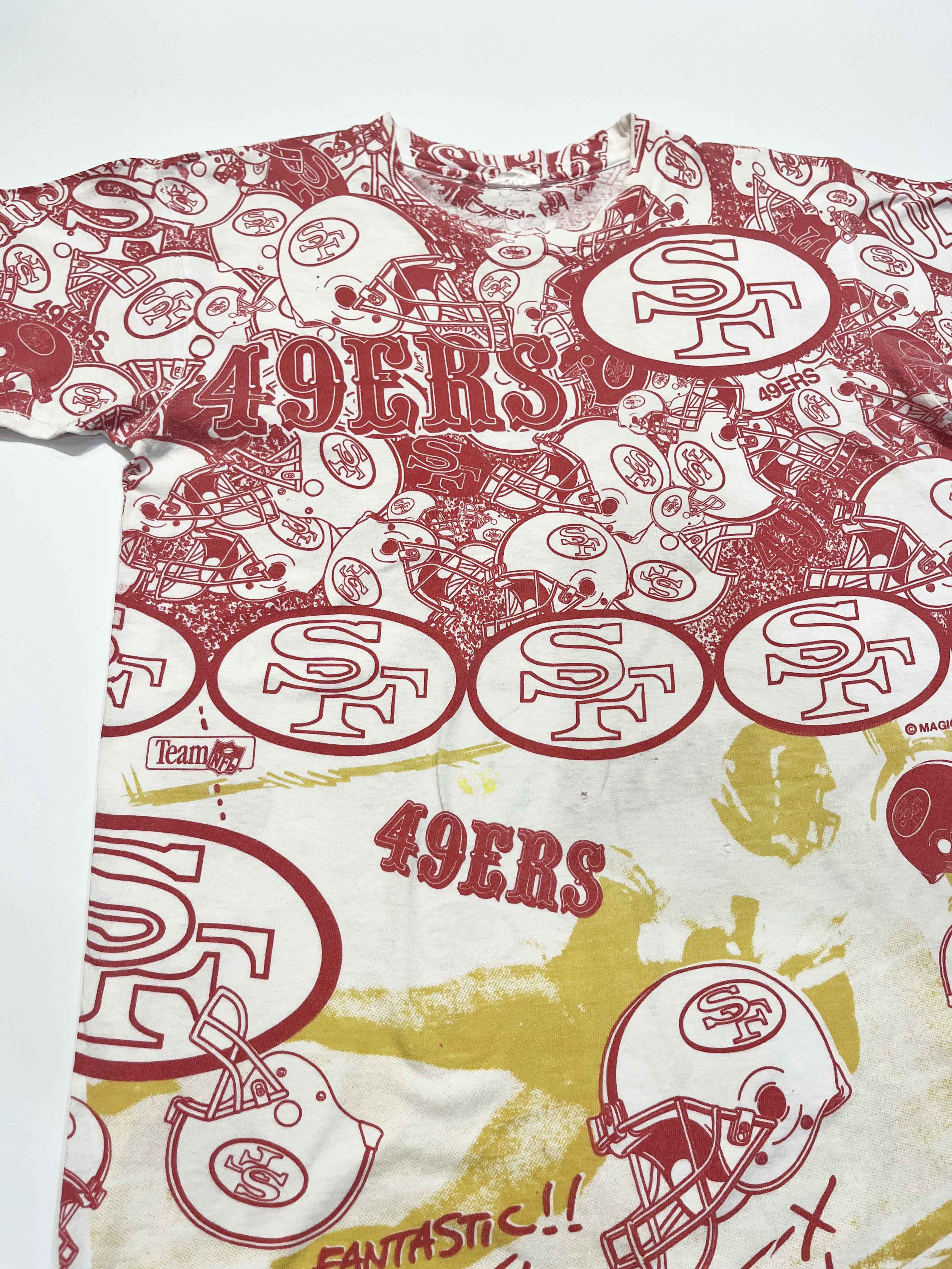 Vintage Vintage Magic Johnson Ts NFL San Francisco 49ers AOP T-Shirt Size US M / EU 48-50 / 2 - 5 Thumbnail
