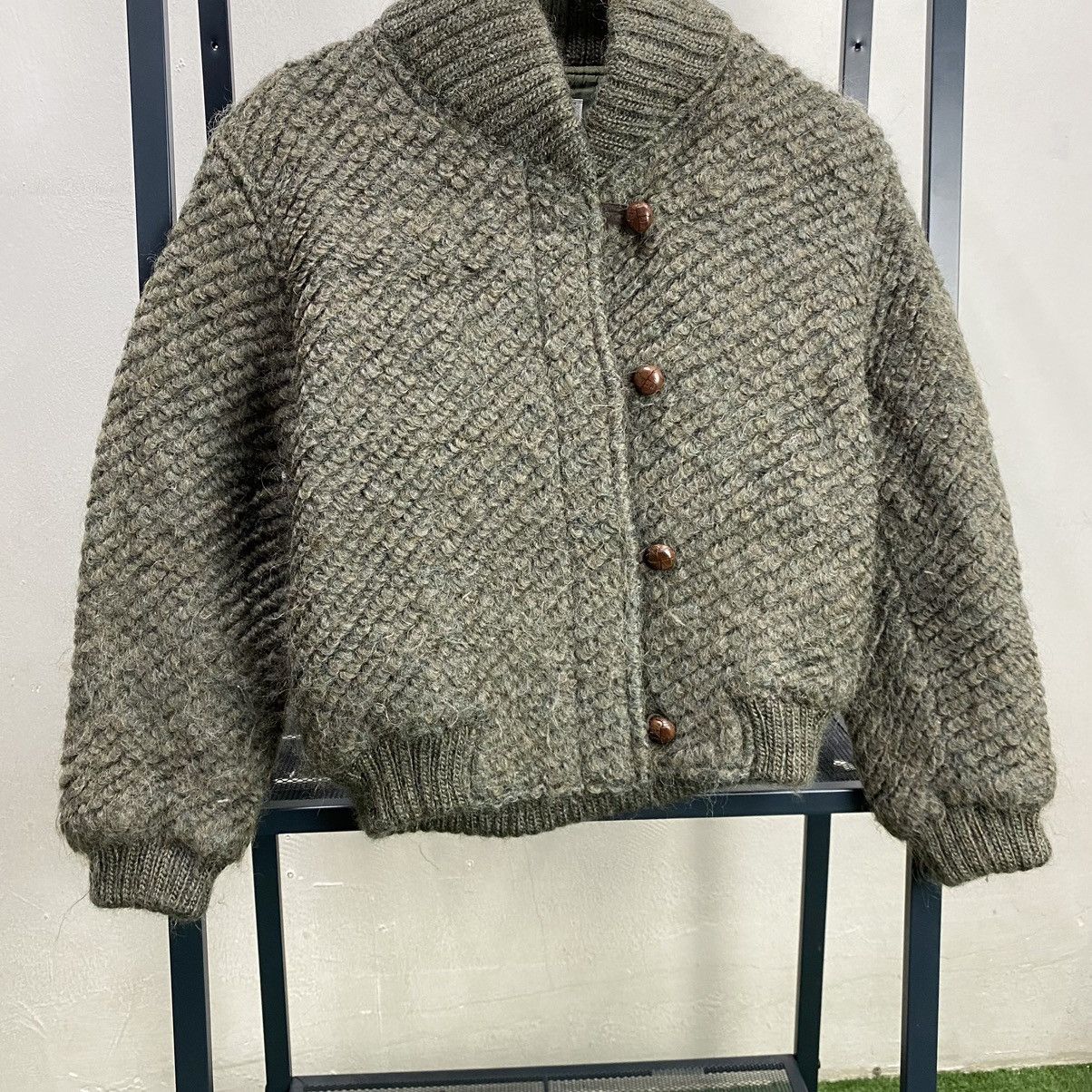 Burberry × Vintage Vintage Burberrys Prorsum Rope Wool Coat Jackets Size US XS / EU 42 / 0 - 5 Thumbnail