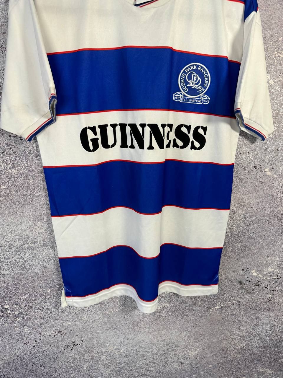 Vintage 90's QPR Queens Park Rangers 1983/84 Score Draw Fan Jersey Size US S / EU 44-46 / 1 - 4 Thumbnail