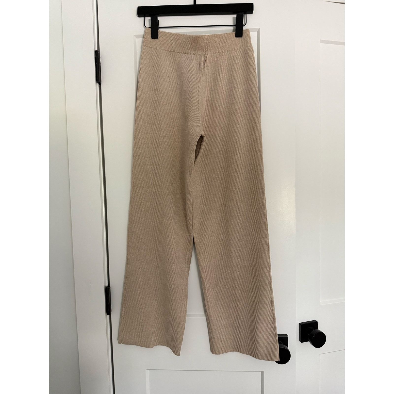 Other New Few Moda Caara Rib Knit Pants - Cream - Small Size 27" / US 4 / IT 40 - 5 Thumbnail