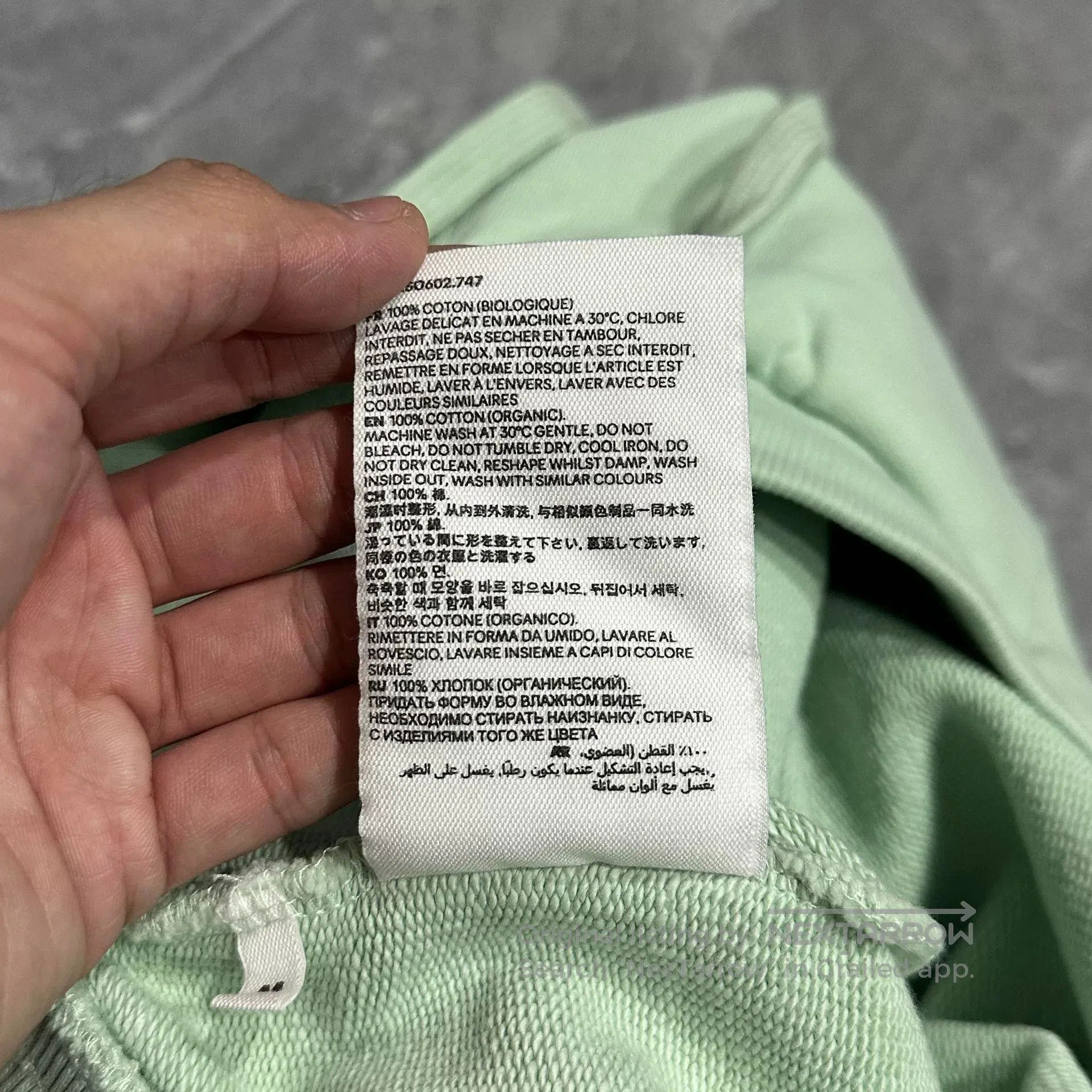 AMI Mint Green Heart Embroidered Shorts. Size US 28 / EU 44 - 5 Thumbnail