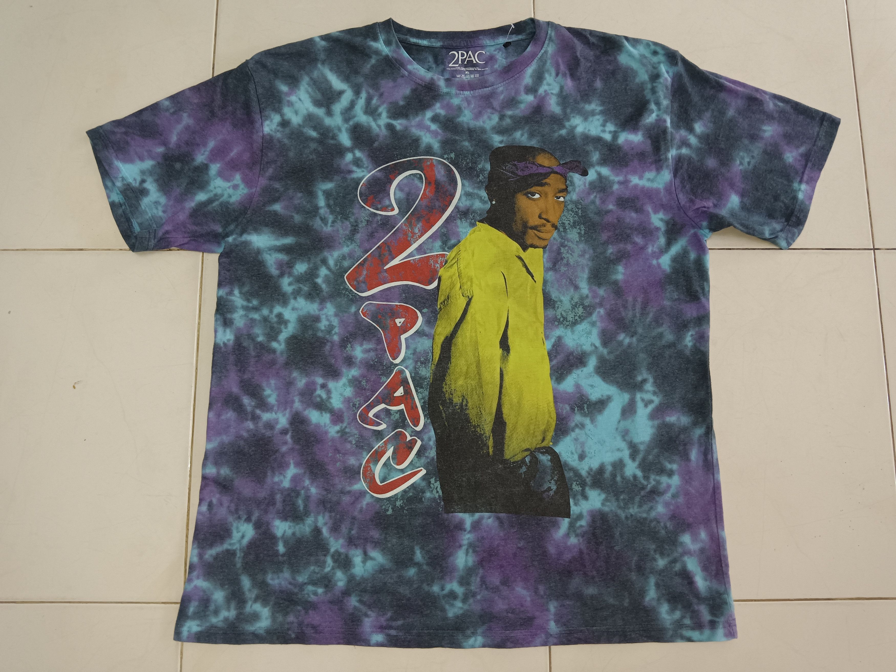 Band Tees × Rap Tees Tupac 2pac band tees tyedye Size US L / EU 52-54 / 3 - 1 Thumbnail