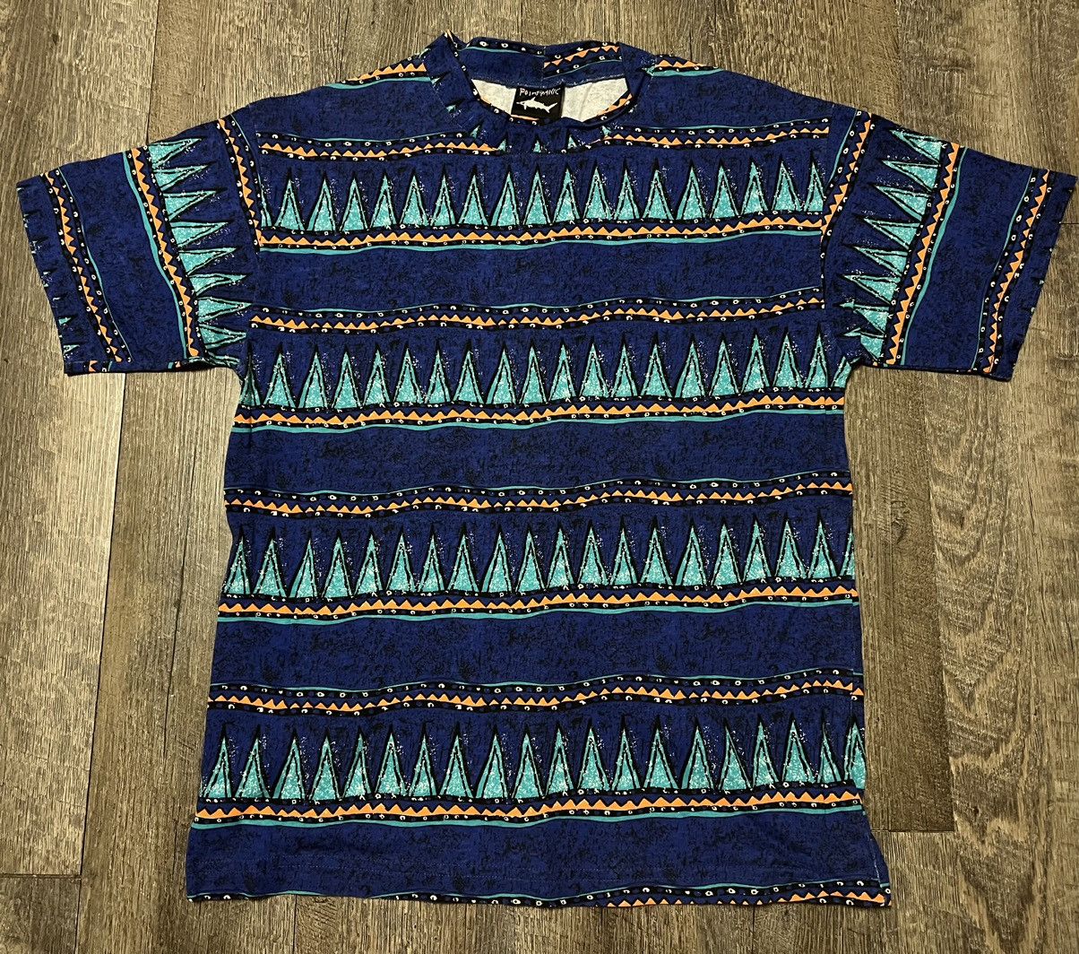 Vintage Vintage Point Panic Hawaiian AOP Skateboarding Shirt Size US L / EU 52-54 / 3 - 1 Thumbnail