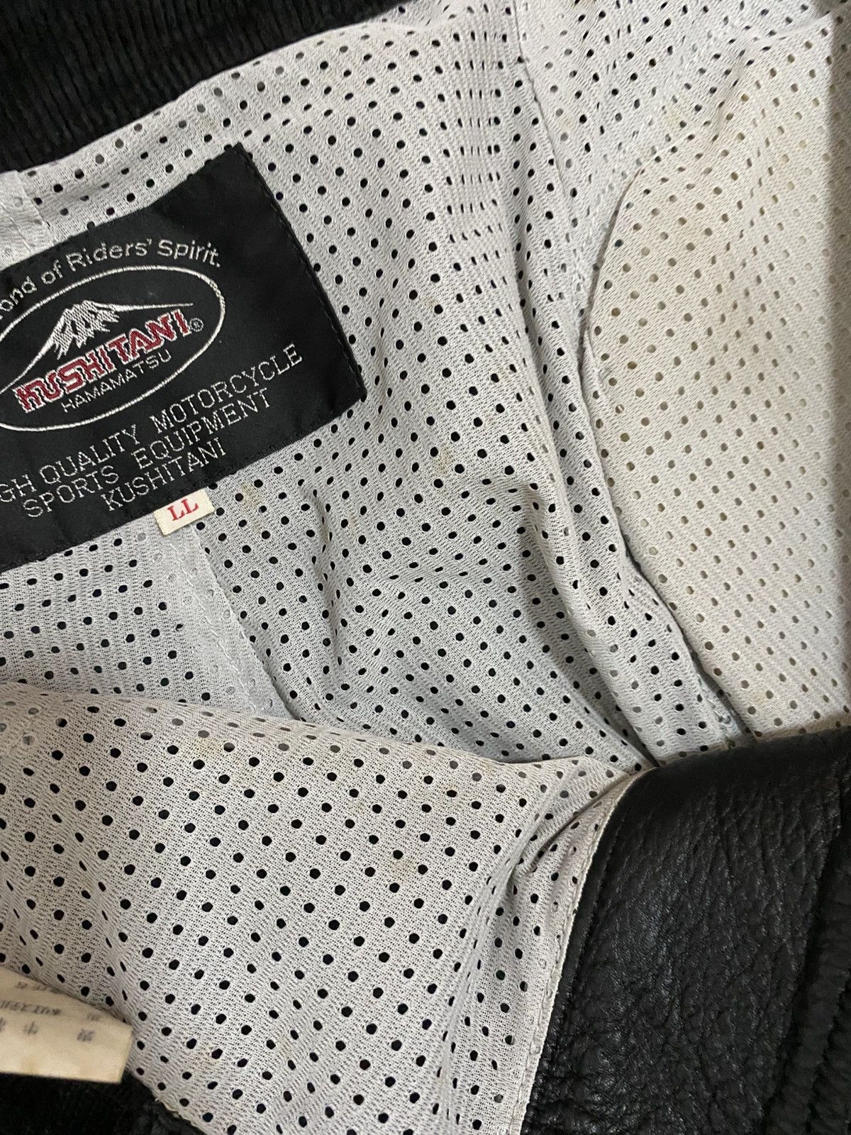 Japanese Brand × Leather × Vintage 90s VTG KUSHITANI HAMAMATSU LEATHER BIKER PANTS Size US 31 - 11 Thumbnail