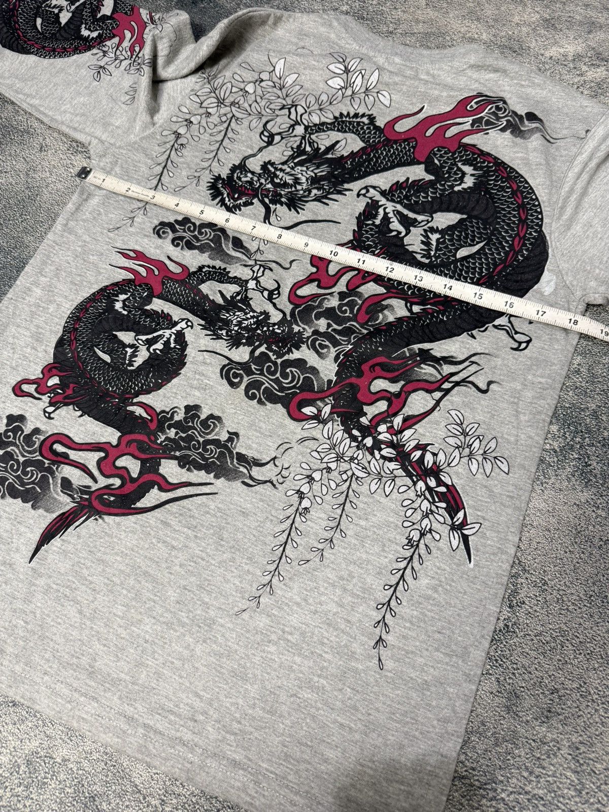Karakuri Tamashii Vintage Rough Sukajan Dragon longsleeve Size US M / EU 48-50 / 2 - 6 Thumbnail