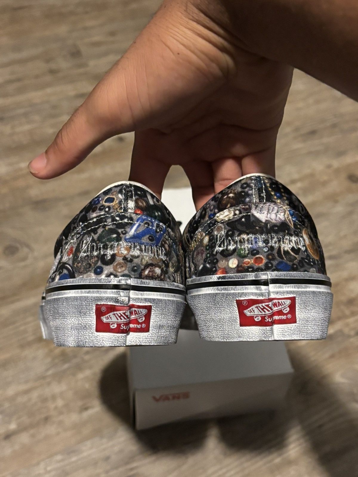 Supreme × Vans Supreme x Mike Kelly Vans (Blue) Size US 9 / EU 42 - 2 Thumbnail