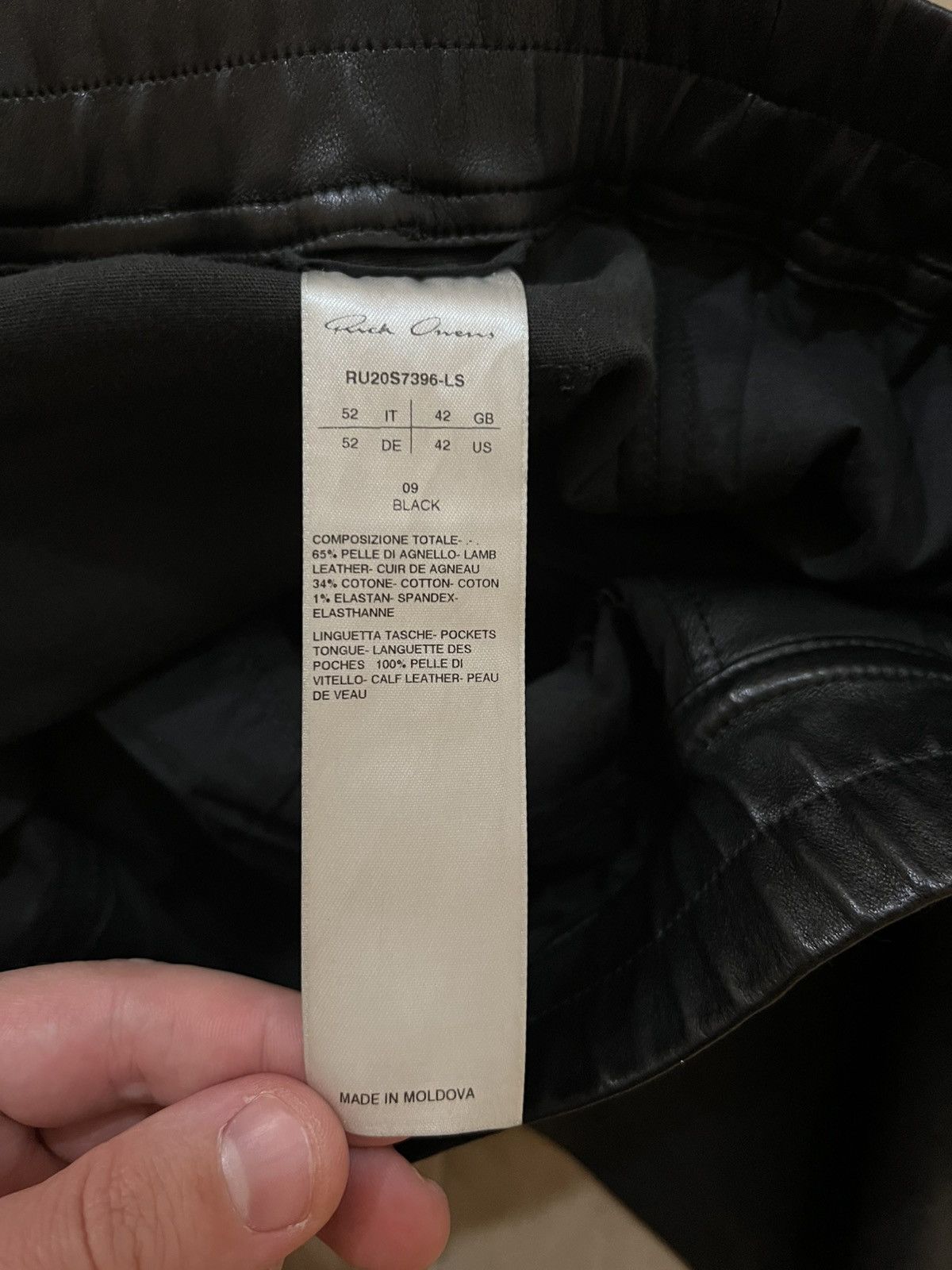 Rick Owens Rick Owens Tecuatl SS2020 Cargo Pants leather size 52 $4500 Size US 34 / EU 50 - 5 Thumbnail