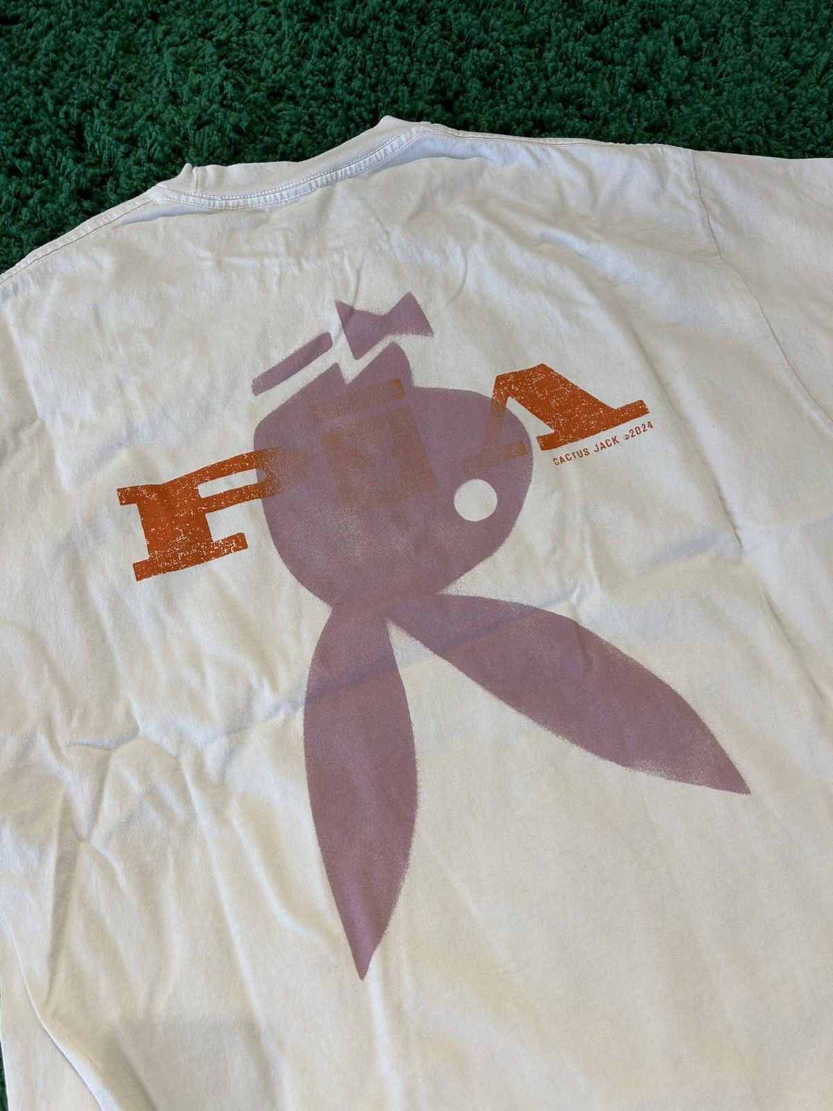 Playboy × Travis Scott Travis Scott Playboy White Tee Size US XL / EU 56 / 4 - 6 Thumbnail