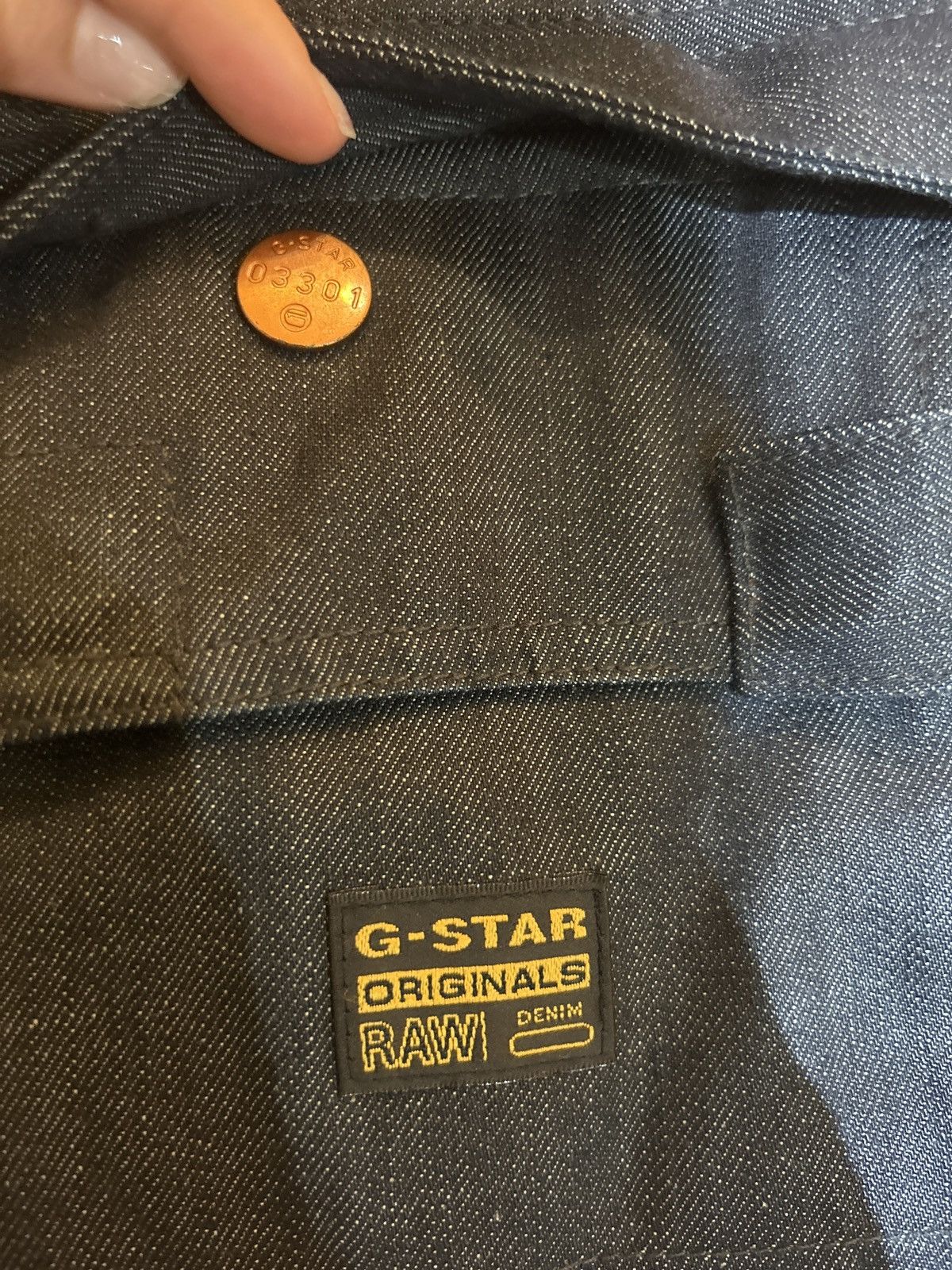 G-Star G-star original’s raw denim jacket Size US L / EU 52-54 / 3 - 2 Thumbnail
