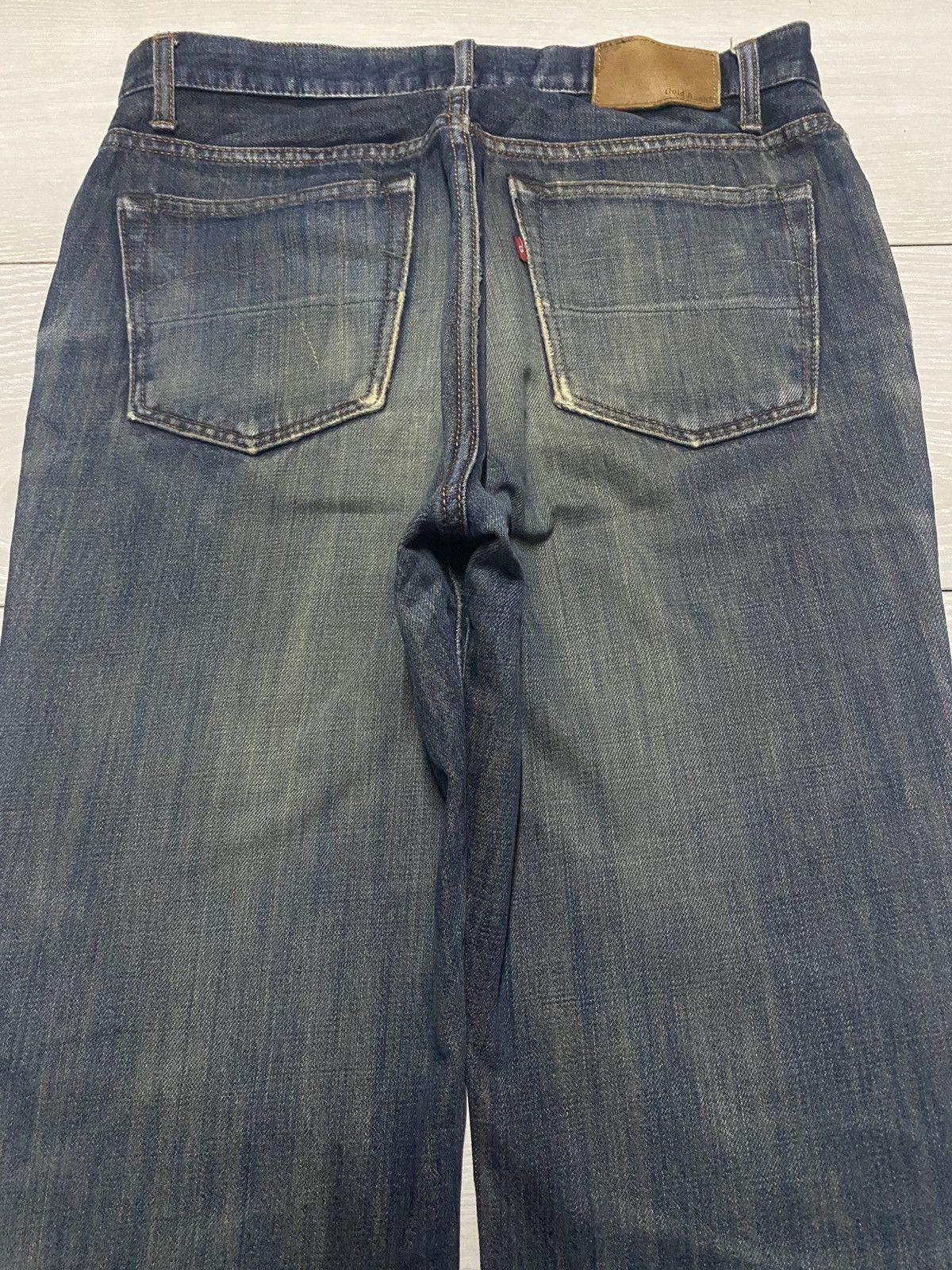 Hysteric Glamour Vintage Japanese Brand Gold Rush Bootcut Flare Jeans Size US 31 - 4 Thumbnail