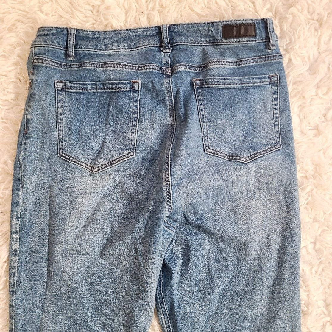 Kenneth Cole Kenneth cole blue high rise button up demin jeans size 14 Size 36" / US 14 / IT 50 - 4 Thumbnail