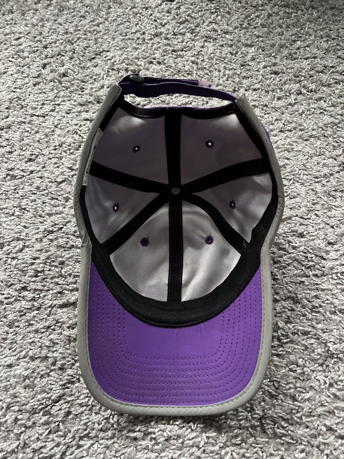 Awake NY Awake NY Purple Reflective Brim Hat Cap Size ONE SIZE - 4 Thumbnail