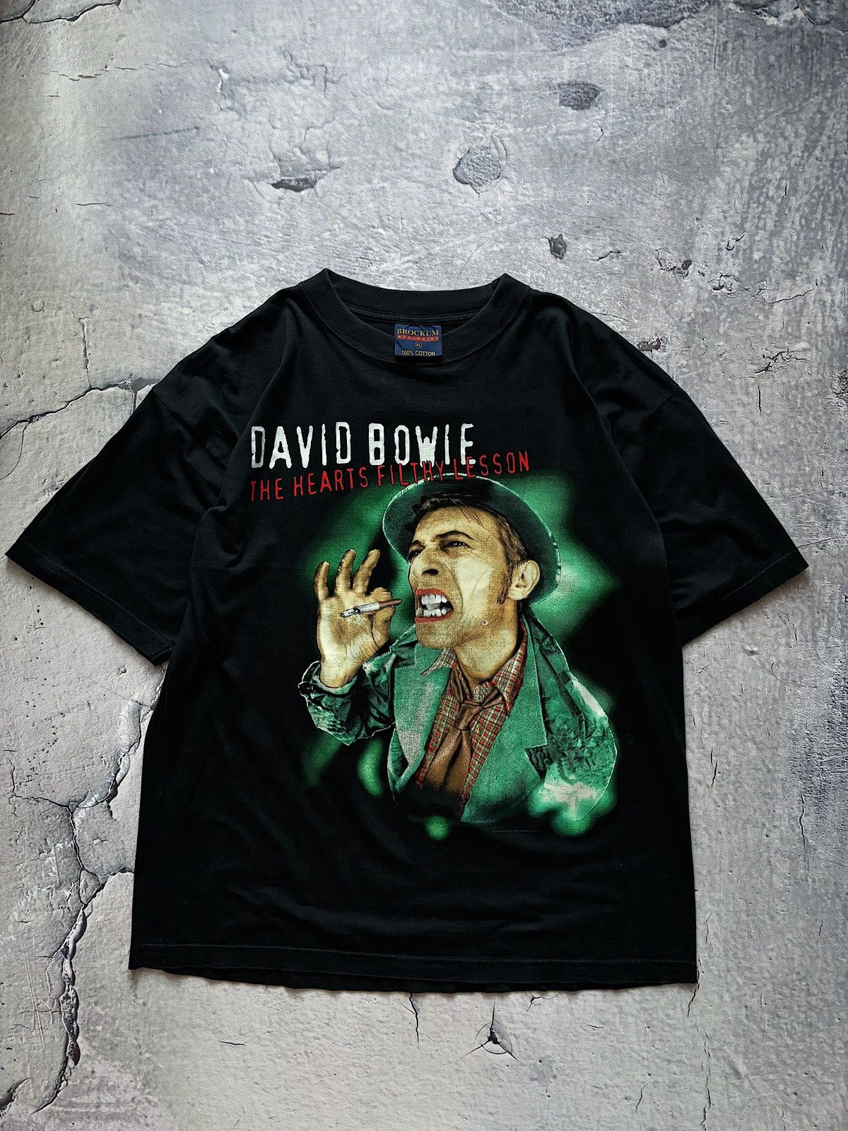 Band Tees × Brockum × Vintage Vintage David Bowie Outside Tour 
