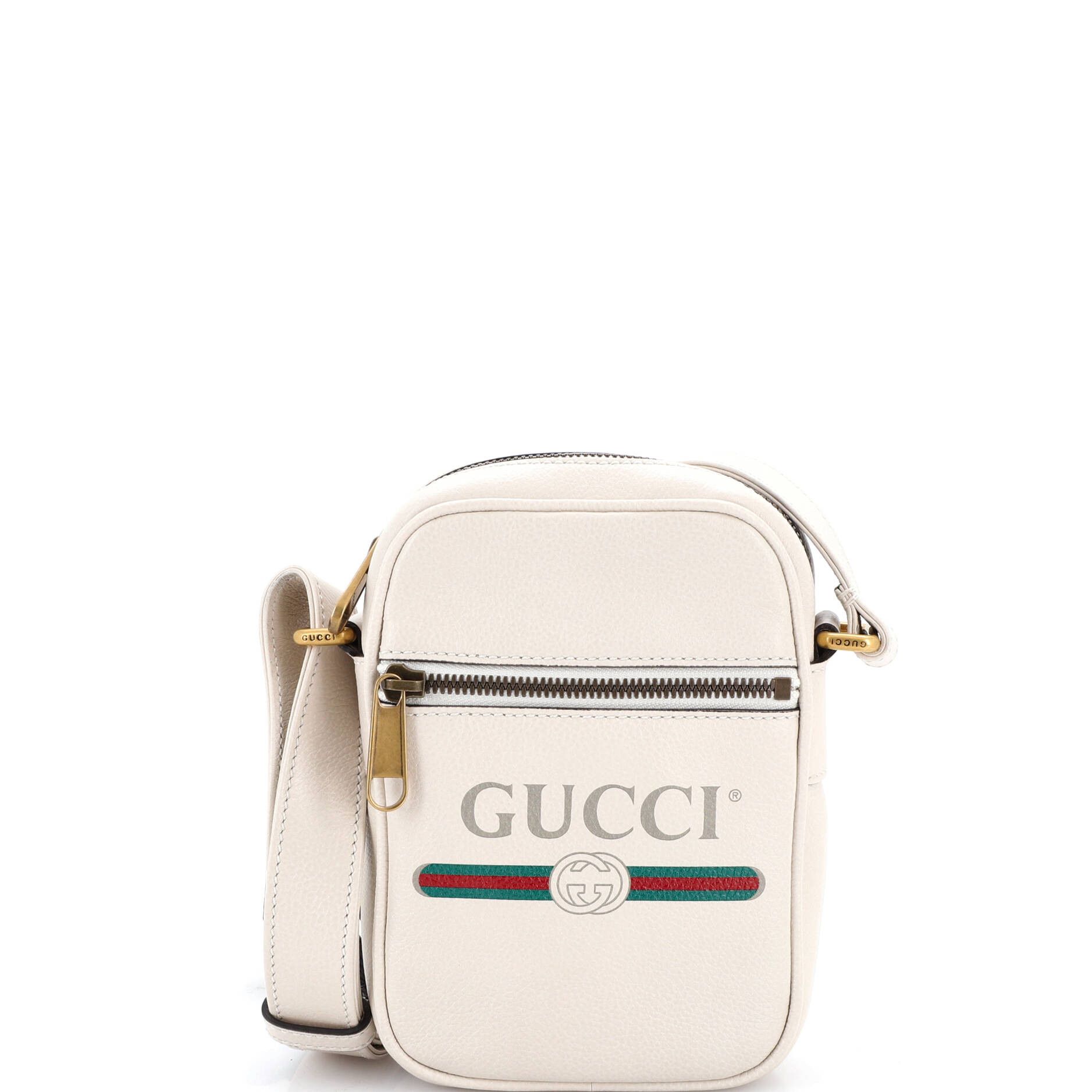 Gucci Logo Zip Messenger Bag Size ONE SIZE - 1 Thumbnail