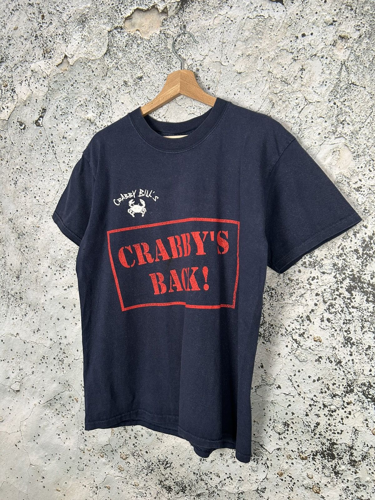 Vintage Vintage Crabby is Back Graphic Tee Streetwear 90s Skate Size US M / EU 48-50 / 2 - 3 Thumbnail