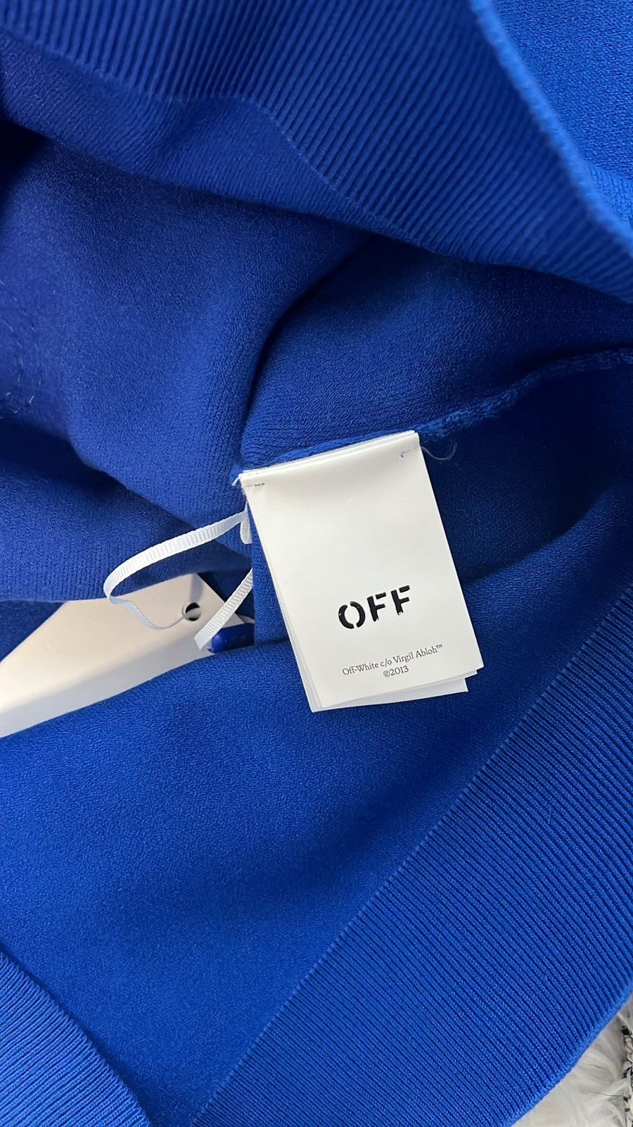 Off-White OFF-WHITE BODY SCAN KNIT CREWNECK Size US L / EU 52-54 / 3 - 8 Thumbnail