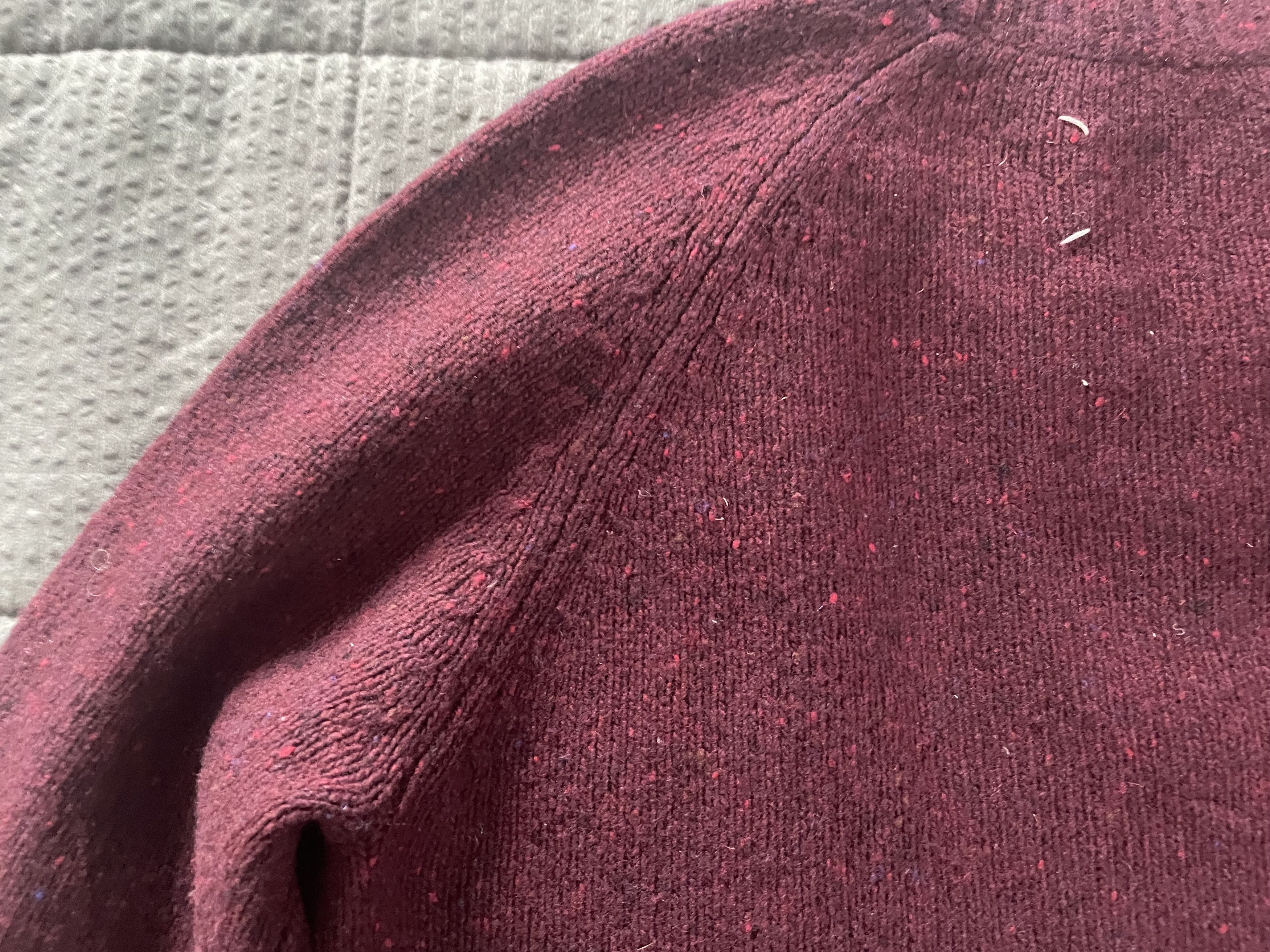 Maison Margiela Martin Margiela Sweater in Burgundy/Wine Colorway Size US M / EU 48-50 / 2 - 6 Thumbnail