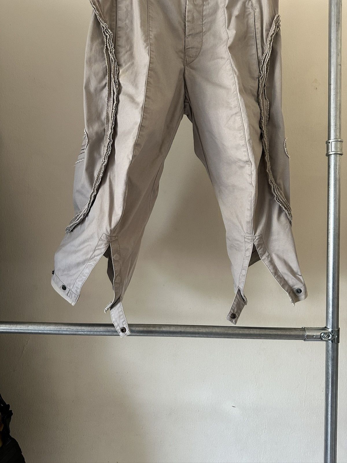 Marithe + Francois Girbaud 2000s Marithe Francois Girbaud Piping Cargo Pant Size US 30 / EU 46 - 7 Thumbnail