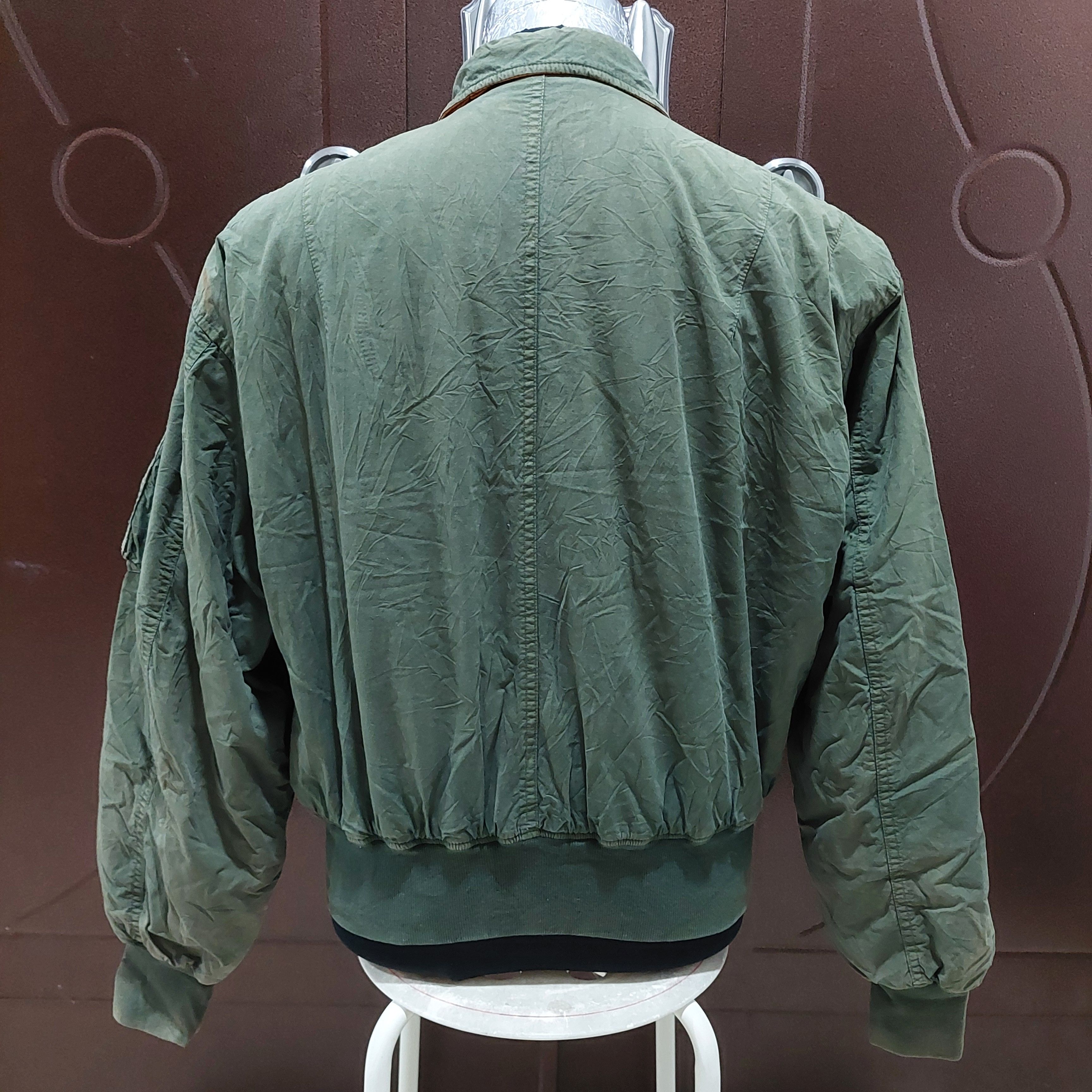 Vintage vintage bomber jacket reversible sun faded style alpha Size US XL / EU 56 / 4 - 2 Thumbnail