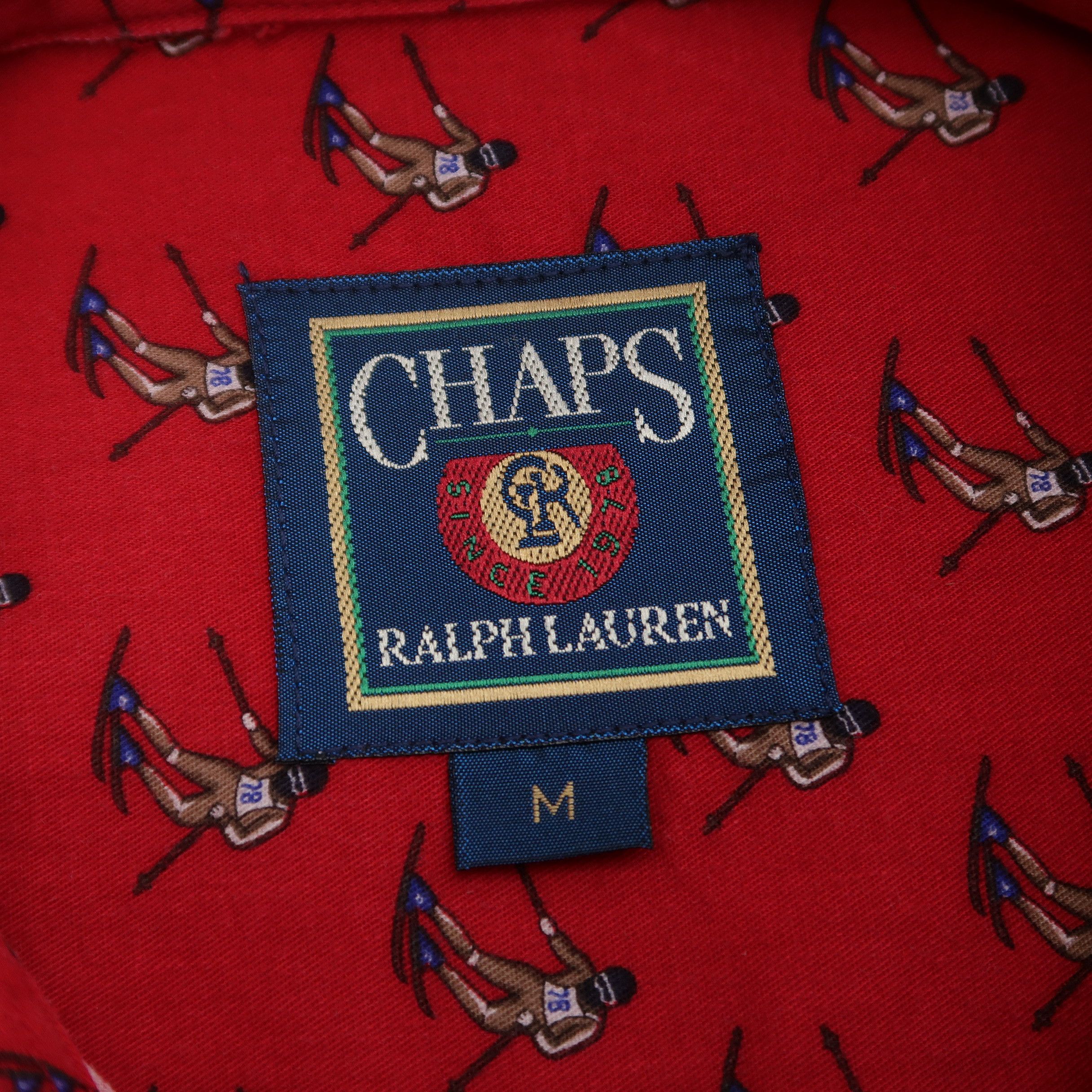 Polo Ralph Lauren 2000s Chaps Ralph Lauren Skiman Pattern Western Shirt Size US M / EU 48-50 / 2 - 4 Thumbnail